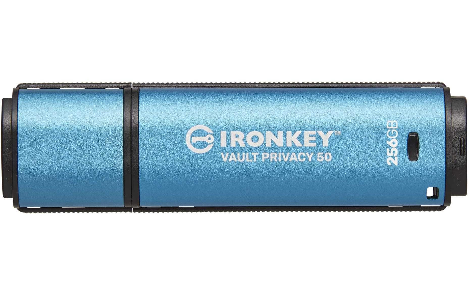 Kingston Technology Kingston IronKey Vault Privacy 50 USB-Stick – 256 GB, AES-256, FIPS 197