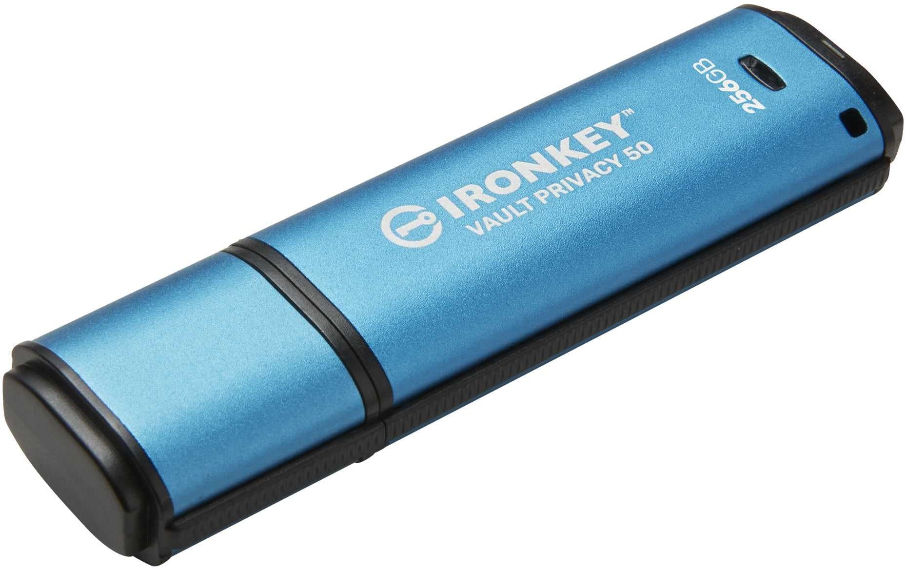 Kingston Technology Kingston IronKey Vault Privacy 50 USB-Stick – 256 GB, AES-256, FIPS 197