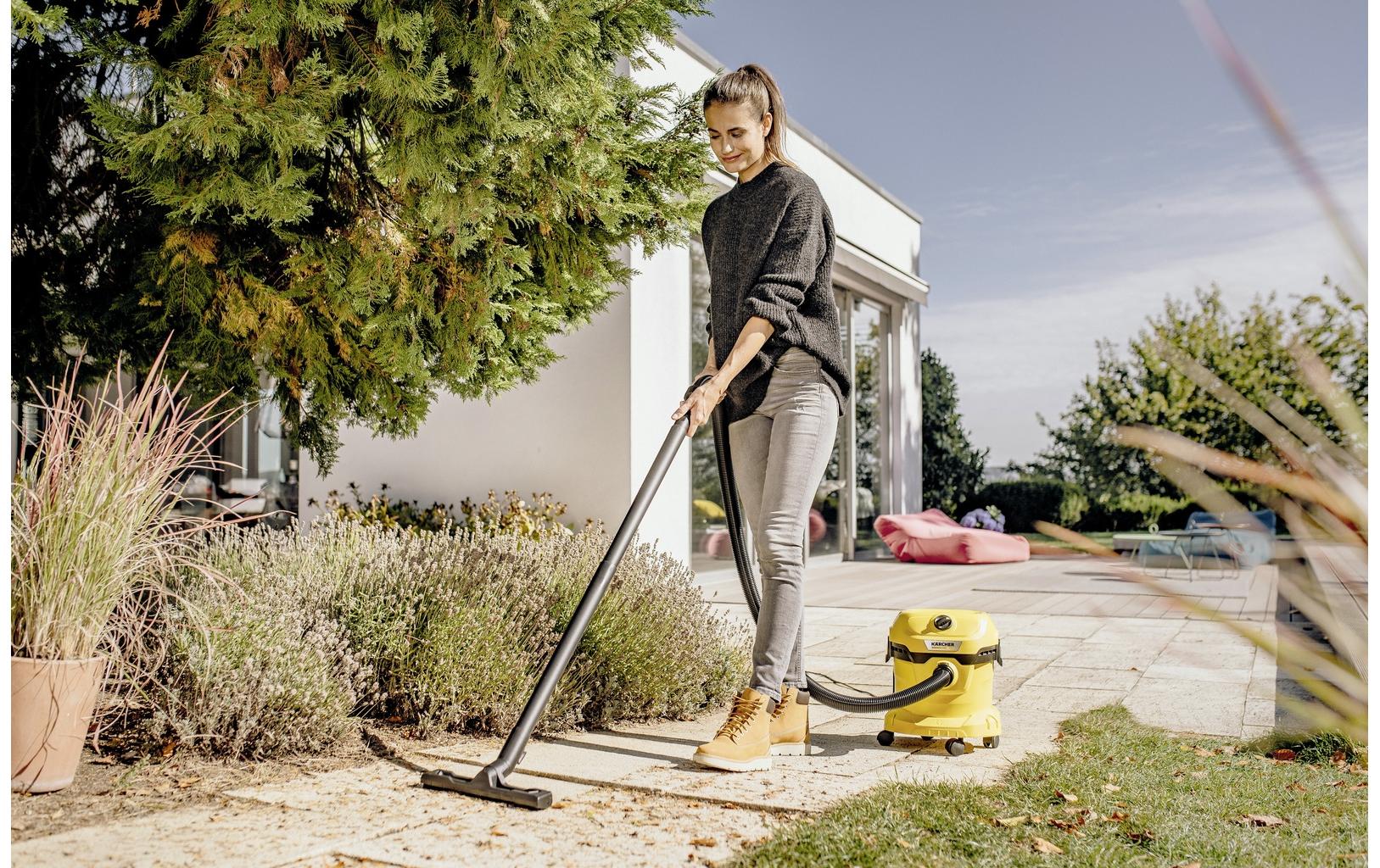 Kärcher Absauganlage WD 2 Plus – 2-in-1, 1000 W, 12 l, Netzbetrieb