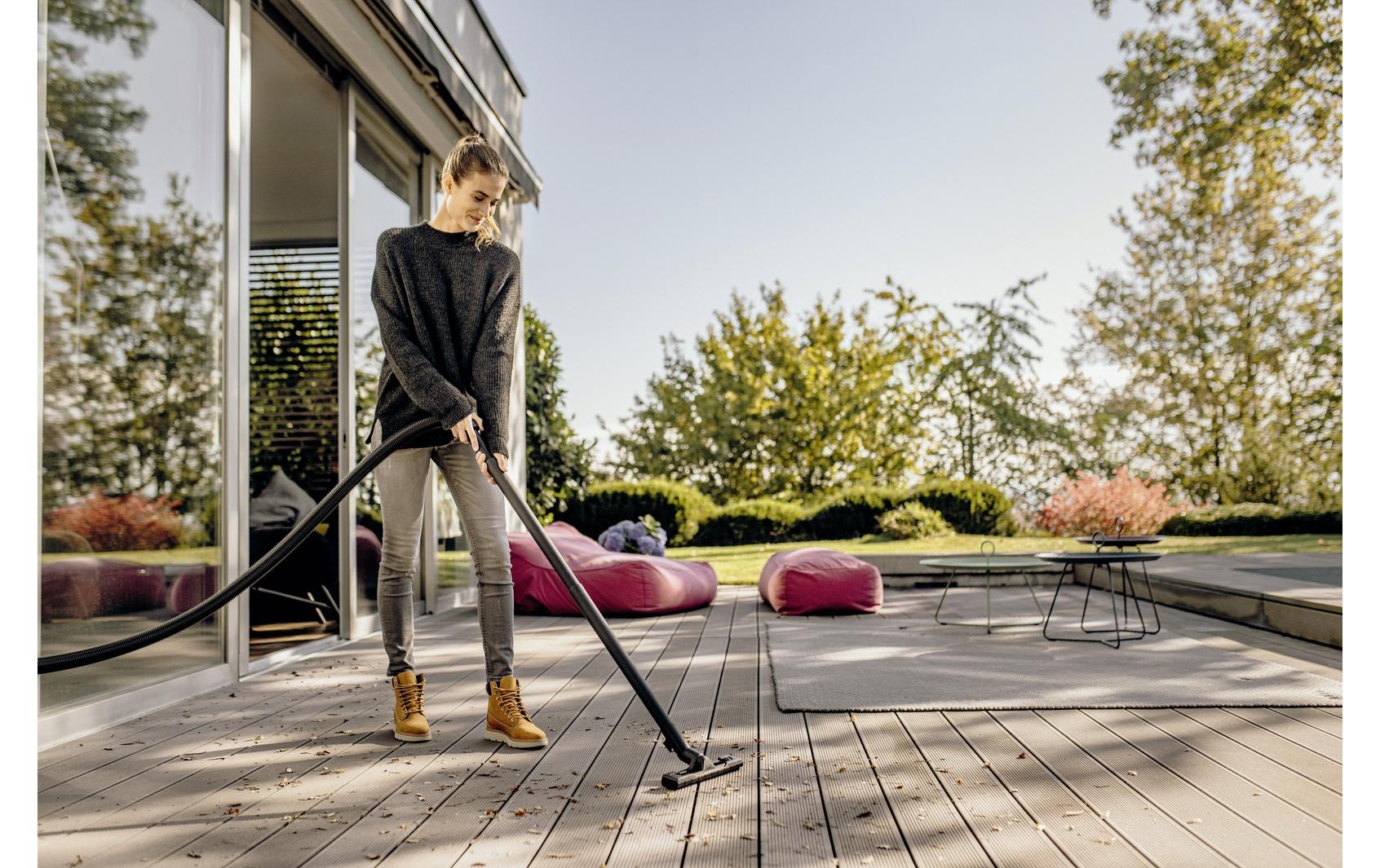 Kärcher Absauganlage WD 2 Plus S V-19/4/18/C – 2-in-1, 1000 W, 19 l, Netzbetrieb