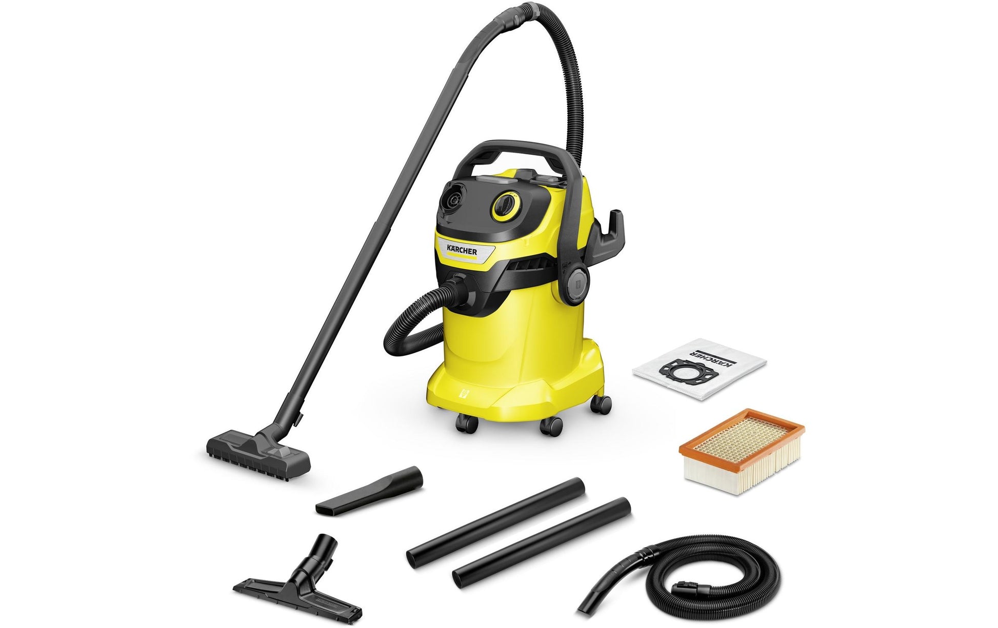 Kärcher Absauganlage WD 5 V-25/6/22 Renovation – 2-in-1, 1100 W, 25 l, Netzbetrieb