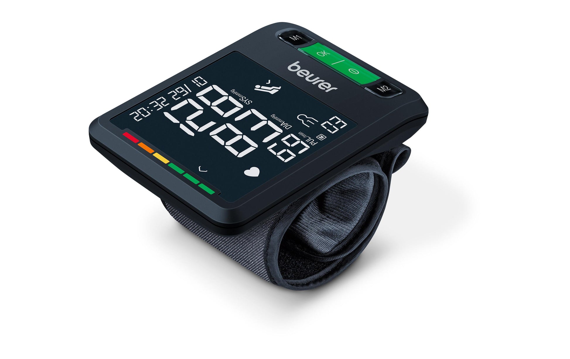 Beurer Blutdruckmessgerät Handgelenk BC 87 – Bluetooth, App kompatibel – 13,5–21,5 cm