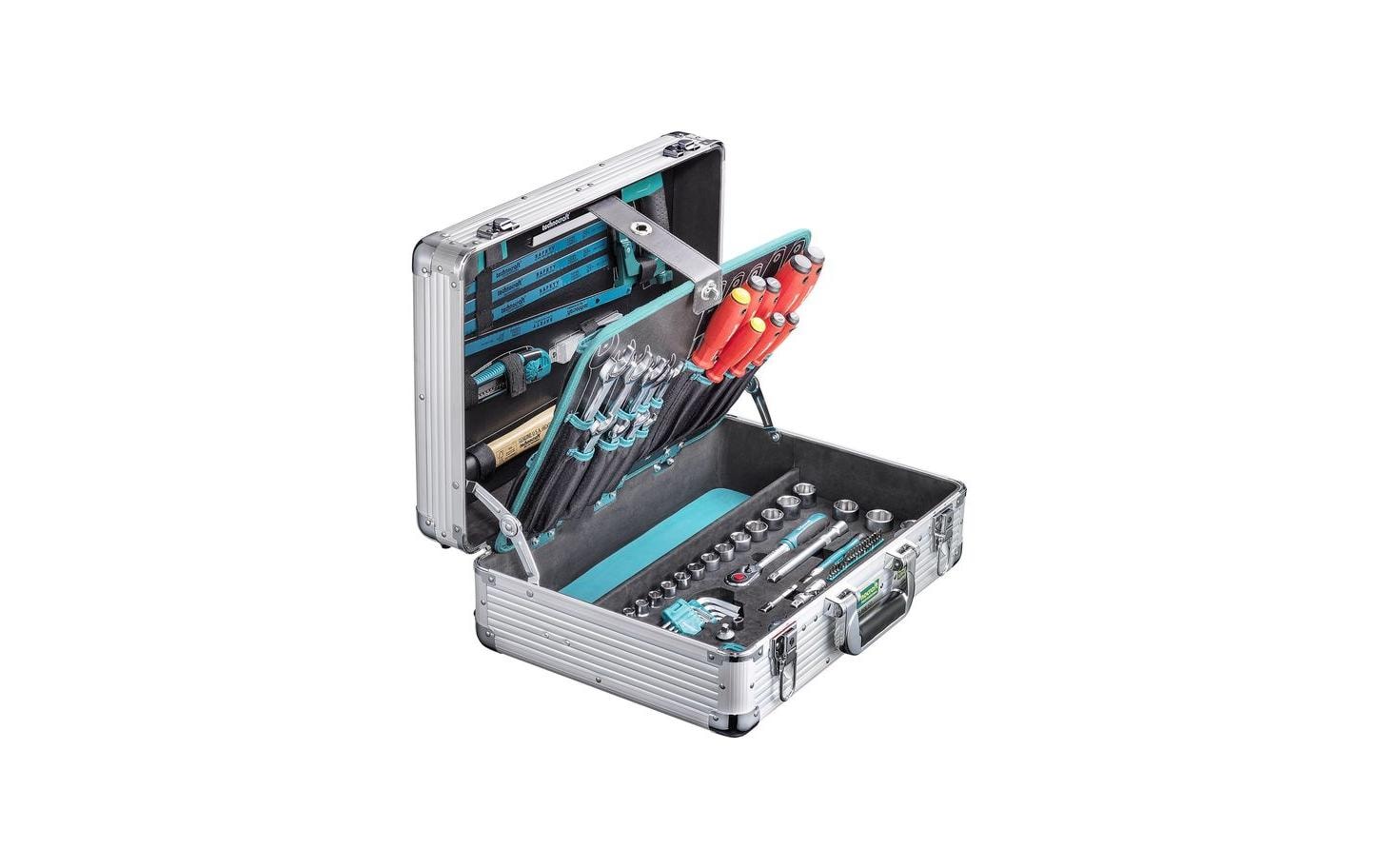 Technocraft PRO BOX 127 Werkzeugkoffer – 127-teilig, 9,8 kg