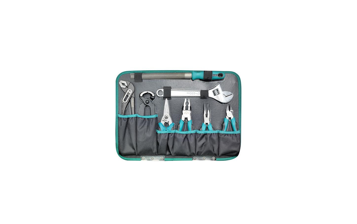 Technocraft PRO CHROME 152 Werkzeugkoffer – 152-teilig, 13,6 kg, bestückt