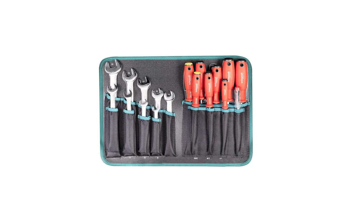 Technocraft PRO BOX 127 Werkzeugkoffer – 127-teilig, 9,8 kg