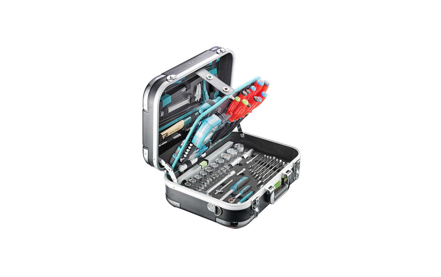 Technocraft PRO CHROME 152 Werkzeugkoffer – 152-teilig, 13,6 kg, bestückt