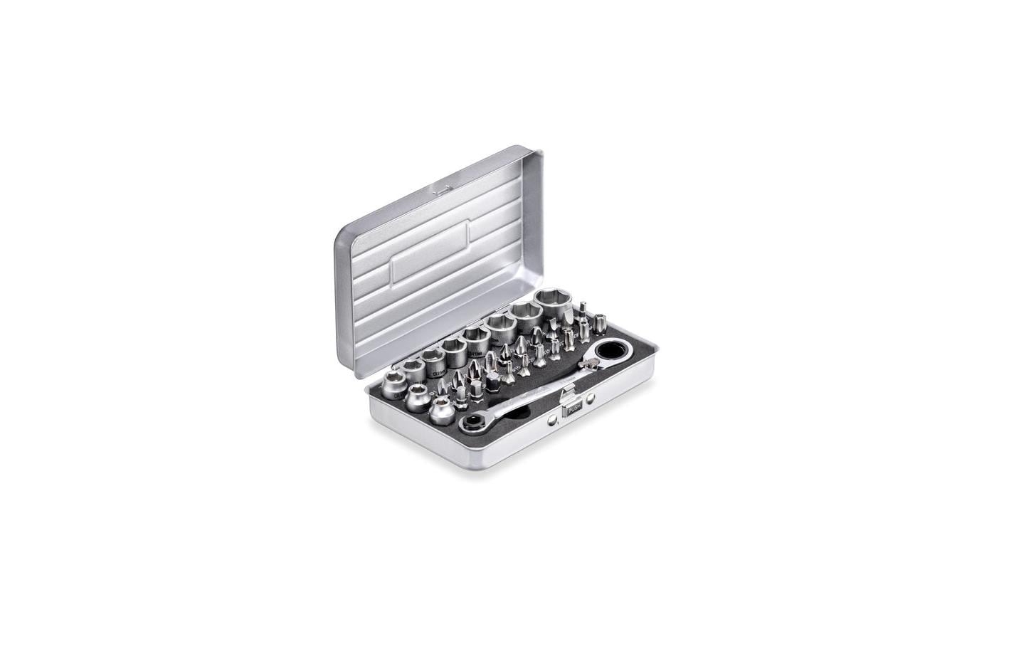 Technocraft SLIM – Knarrensatz 1/4", 31-teilig
