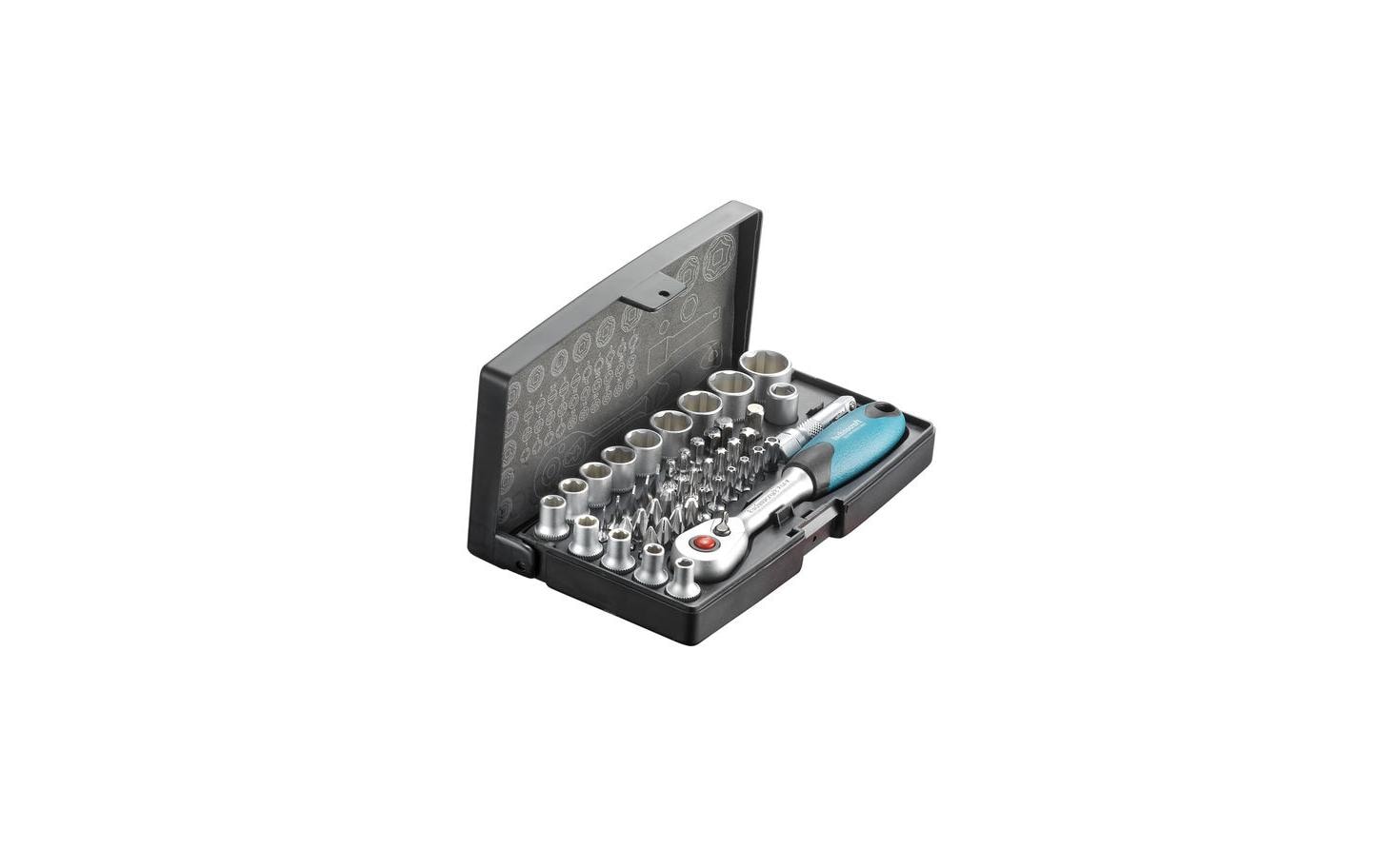 Technocraft Schraubendreher-Bit-Set – 47 Bits – Antrieb 1/4"
