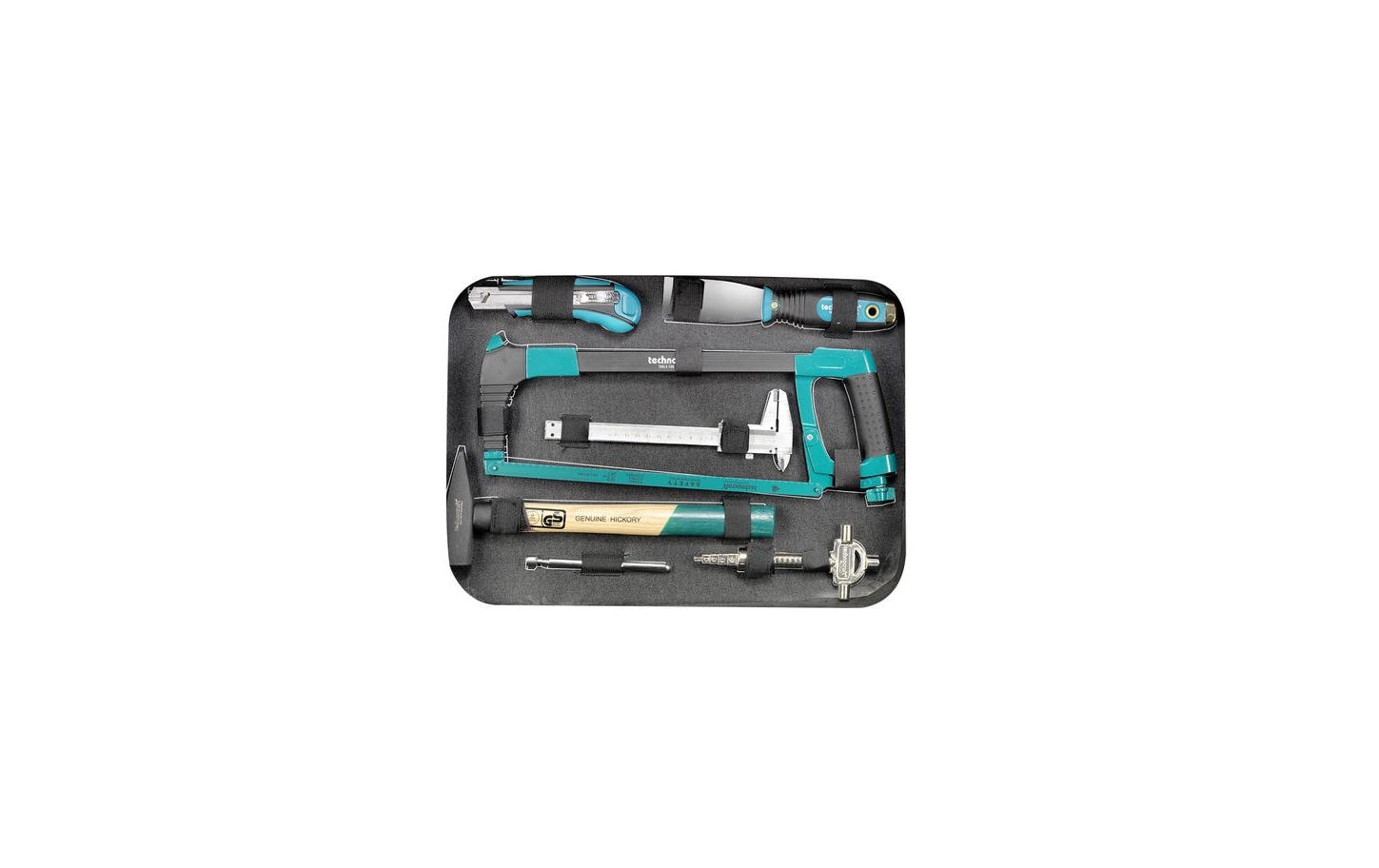 Technocraft PRO CHROME 152 Werkzeugkoffer – 152-teilig, 13,6 kg, bestückt