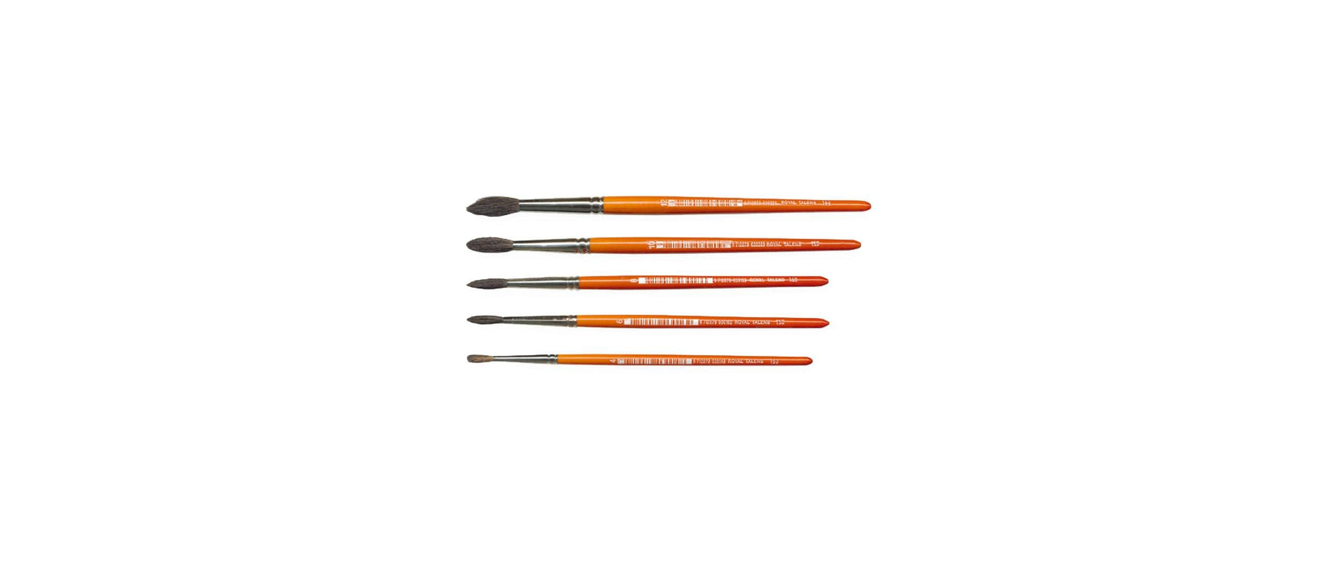 Talens Aquarellpinsel – Grösse 4, 2,2 mm, 12er-Pack