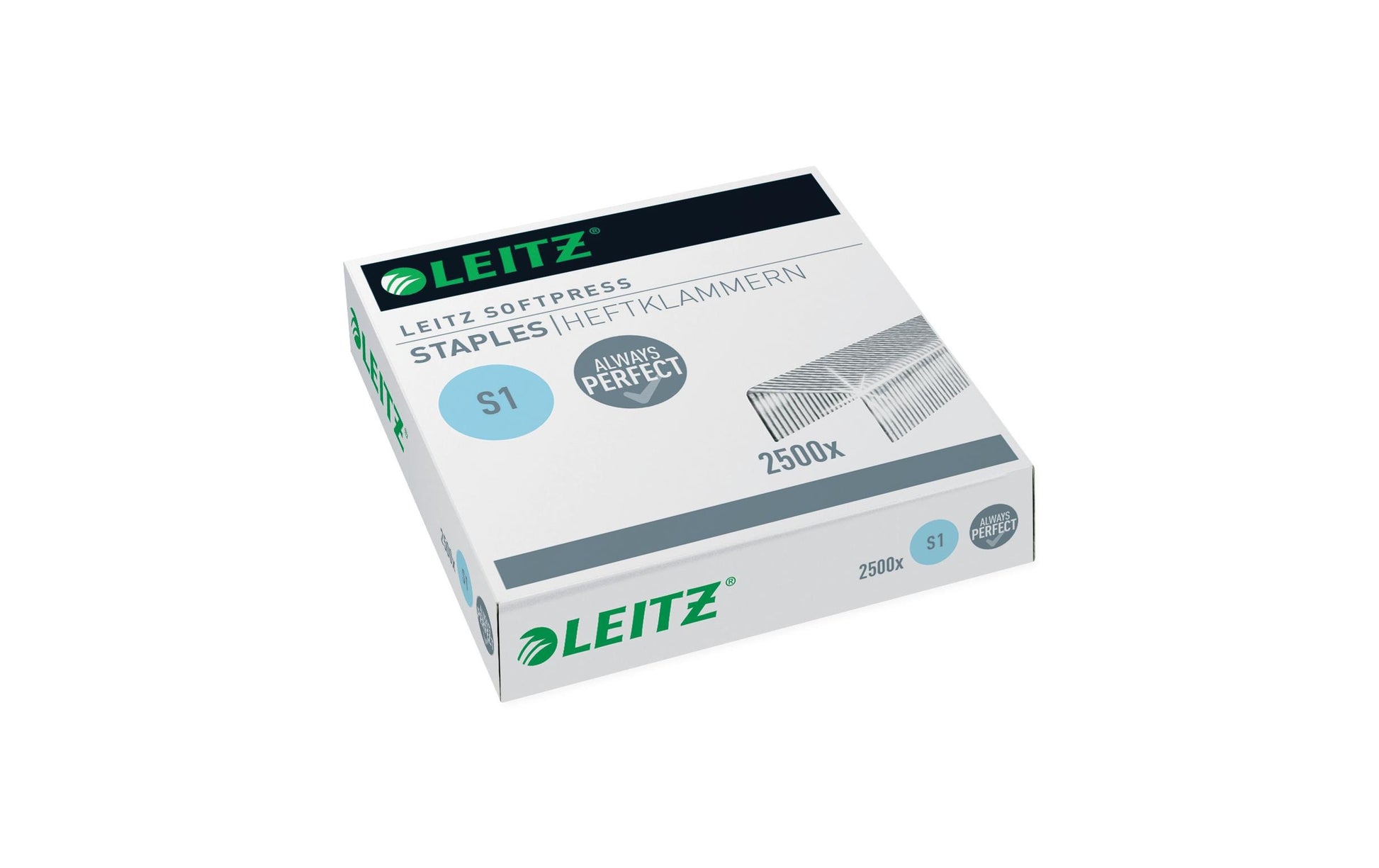 Leitz Heftklammern – 6 mm – Metall, silber – 2500 Stk.
