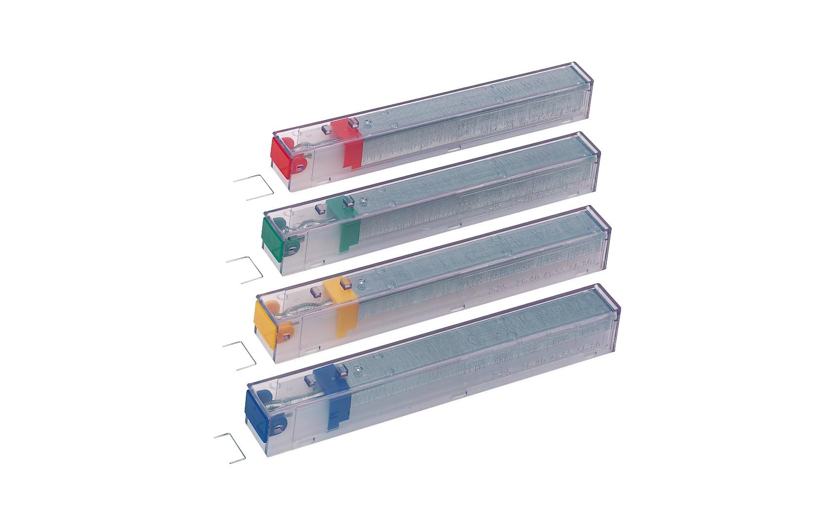 Leitz Heftklammernkassette – für Leitz 5551, 5550 – 6 mm, 25 Blatt – silber, Metall – 1050 Stk.