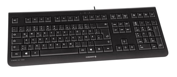 CHERRY KC 1000 PAN-NORDIC – Tastatur, kabelgebunden (USB), Nordisch-Layout – für Windows