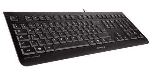 CHERRY KC 1000 PAN-NORDIC – Tastatur, kabelgebunden (USB), Nordisch-Layout – für Windows