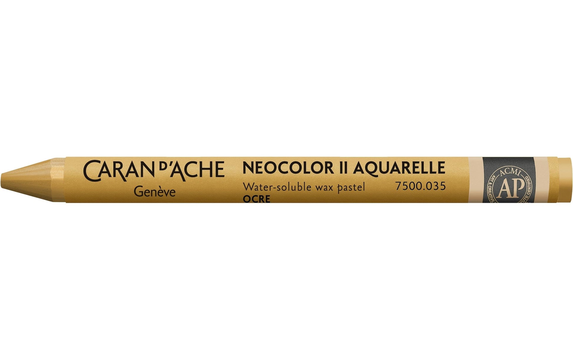 Caran d-Ache Caran d'Ache Neocolor Aquarellfarbstift – Ocker, Mine Ø 8,6 mm