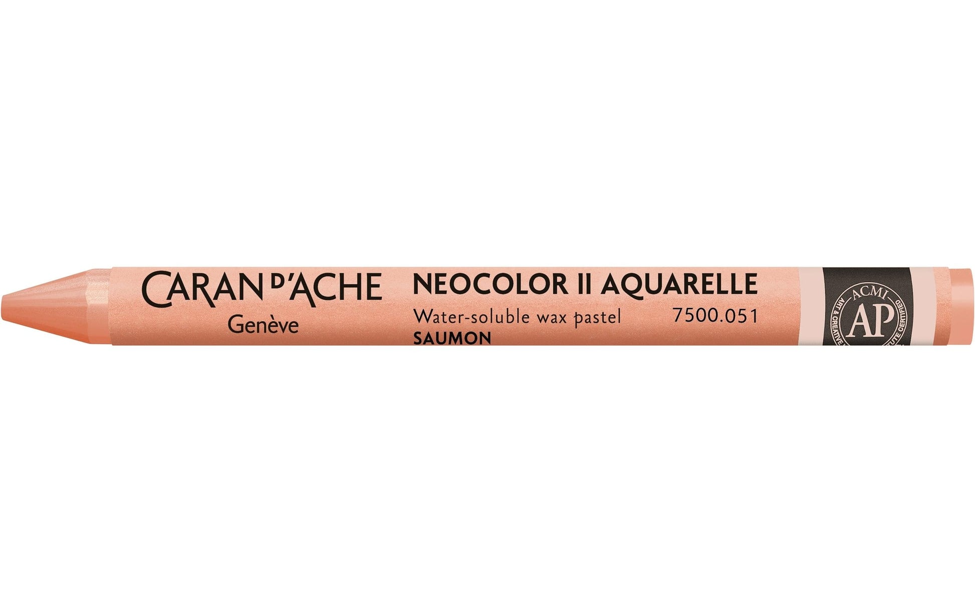 Caran d-Ache Caran d'Ache Neocolor Aquarellfarbstift – Lachsrot, Mine Ø 8,6 mm