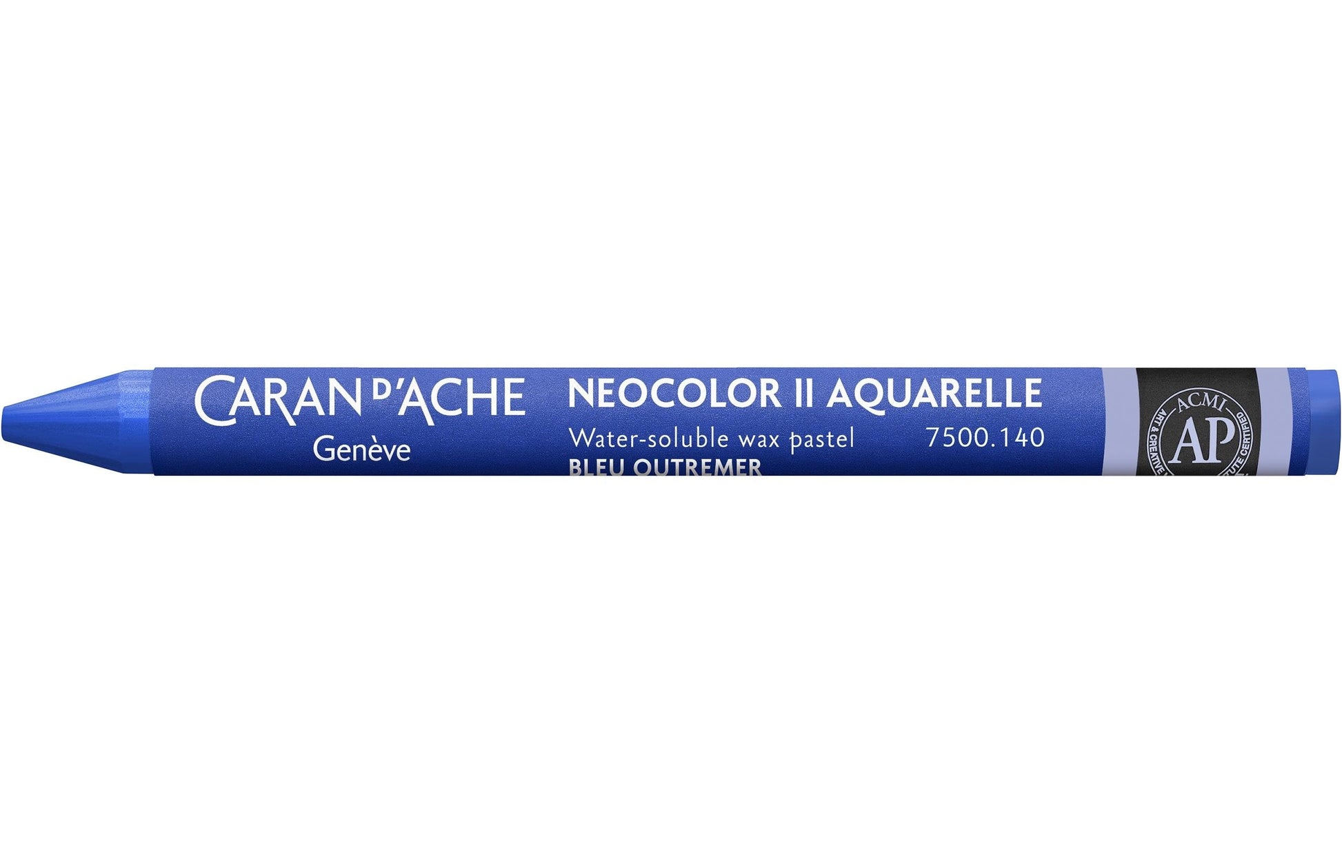 Caran d-Ache Caran d'Ache Neocolor II Aquarellfarbstift – Ultramarinblau, Mine Ø 8,6 mm