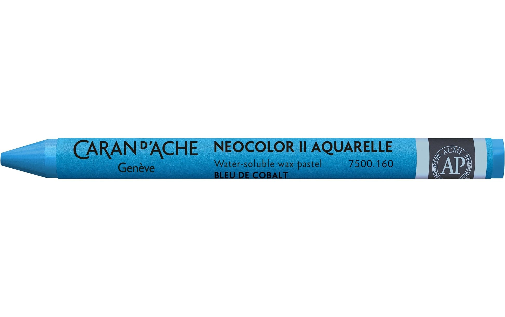 Caran d-Ache Caran d'Ache Neocolor II Aquarellfarbstift – Kobaltblau, Mine Ø 8,6 mm