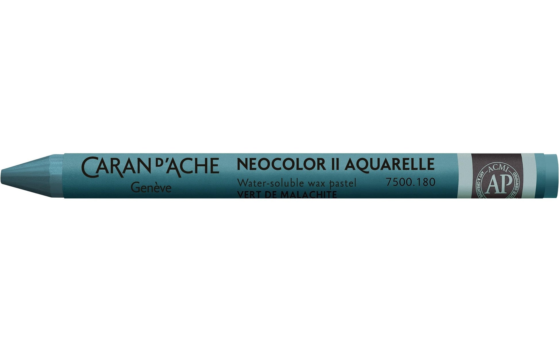 Caran d-Ache Caran d'Ache Neocolor II Aquarellfarbstift – Malachitgrün, Mine Ø 8,6 mm