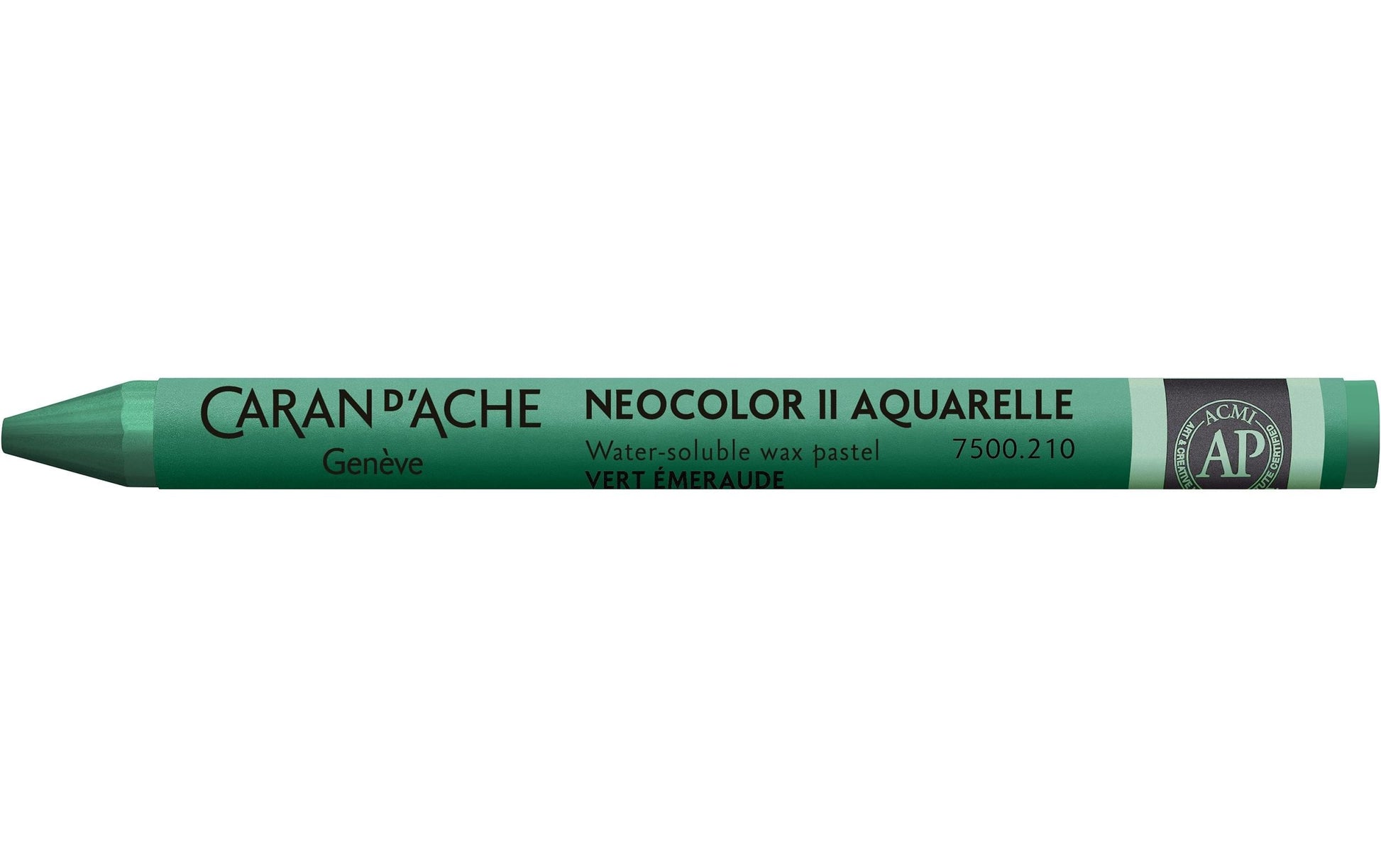 Caran d-Ache Caran d'Ache Neocolor II Aquarellfarbstift – Smaragdgrün, Mine Ø 8,6 mm