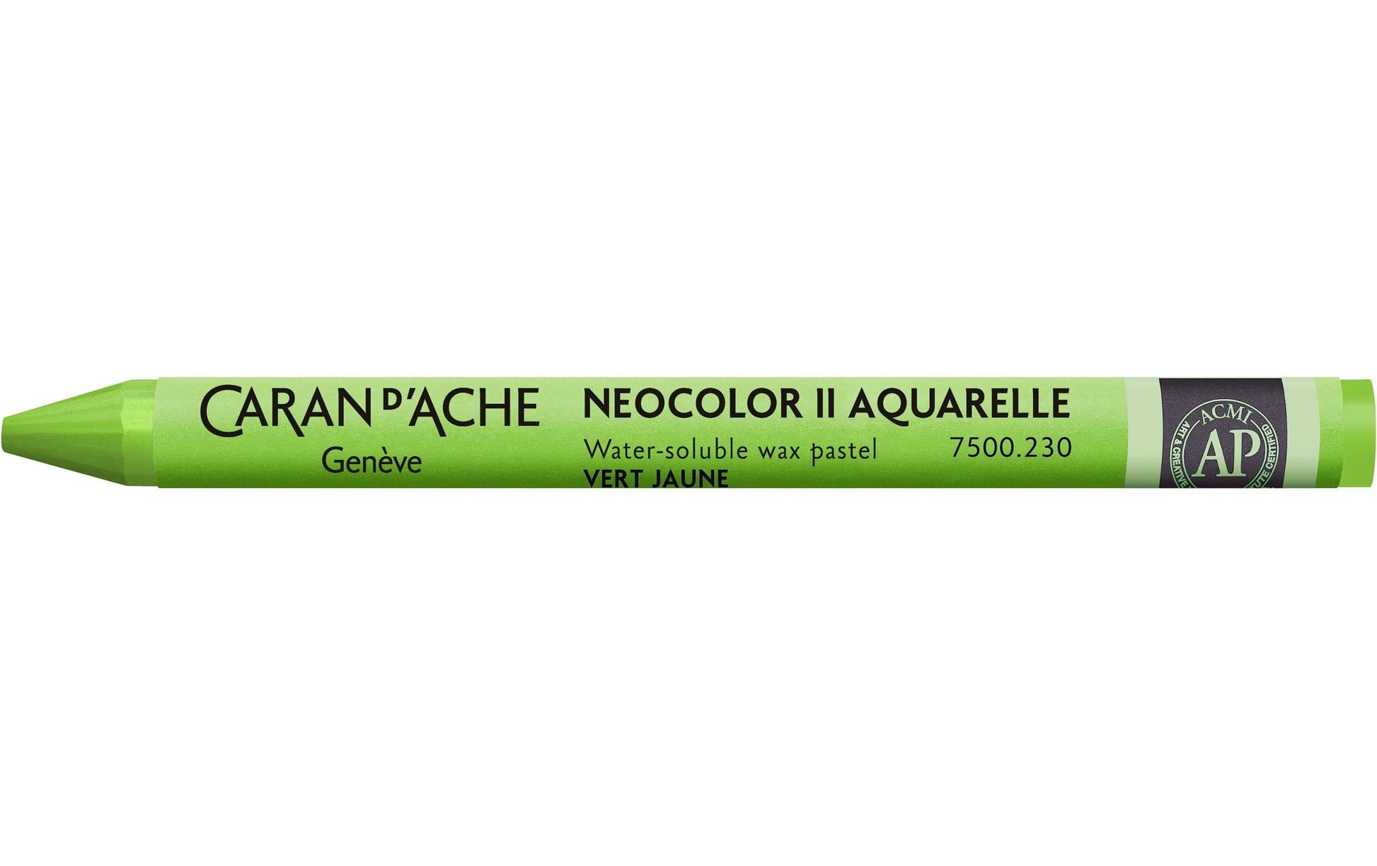 Caran d-Ache Caran d'Ache Neocolor II Aquarellfarbstift – Gelbgrün, Mine Ø 8,6 mm