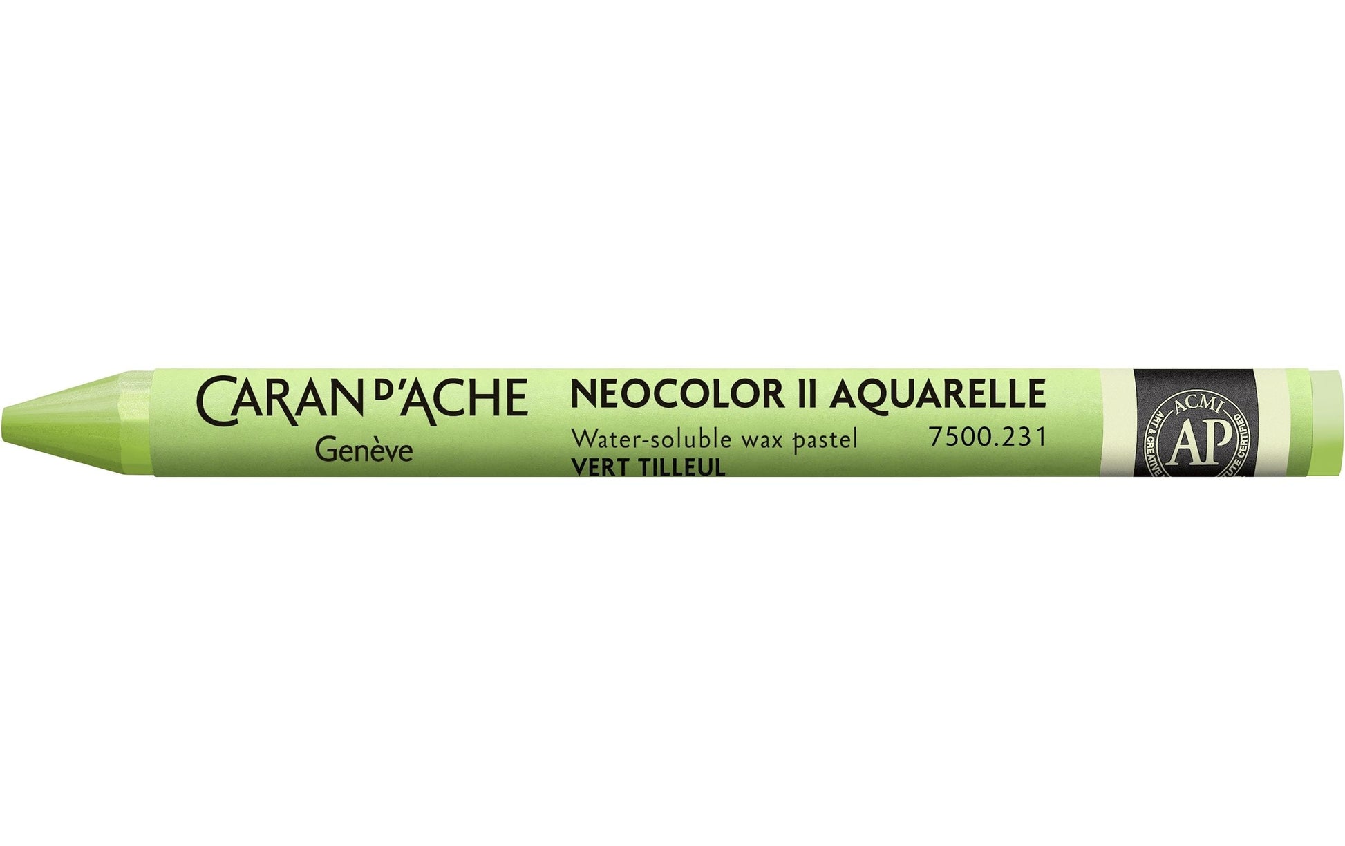 Caran d-Ache Caran d'Ache Neocolor II Aquarellfarbstift – Limettengrün, Mine Ø 8,6 mm