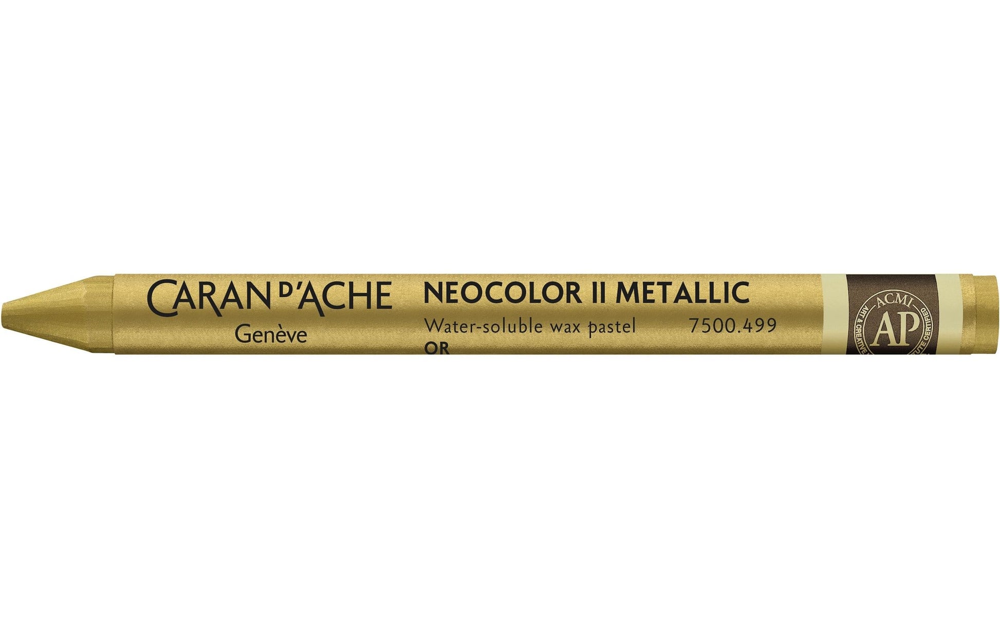 Caran d-Ache Caran d'Ache Neocolor Aquarellfarbstift – Gold, Mine Ø 8,6 mm