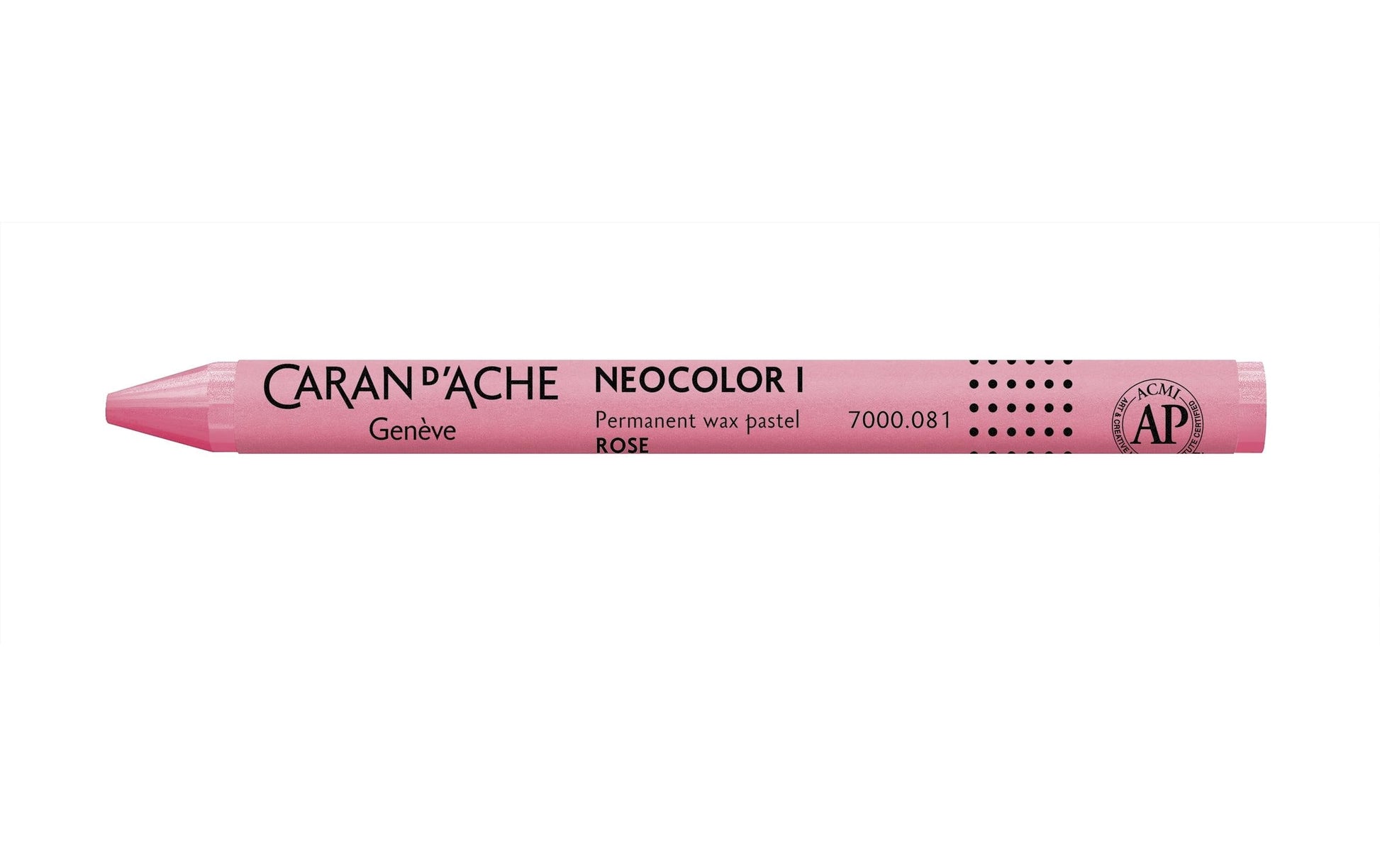 Caran d-Ache Caran d'Ache Neocolor I Ölbasierter Farbstift – Rosa, Mine Ø 8,6 mm
