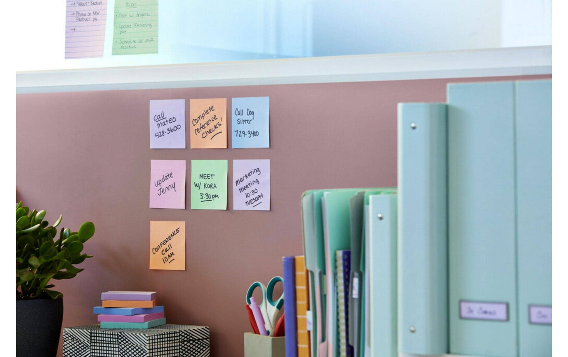 Post-it Haftnotizen Super Sticky – 76×76 mm – sortiert, 6×90 Blatt, PEFC