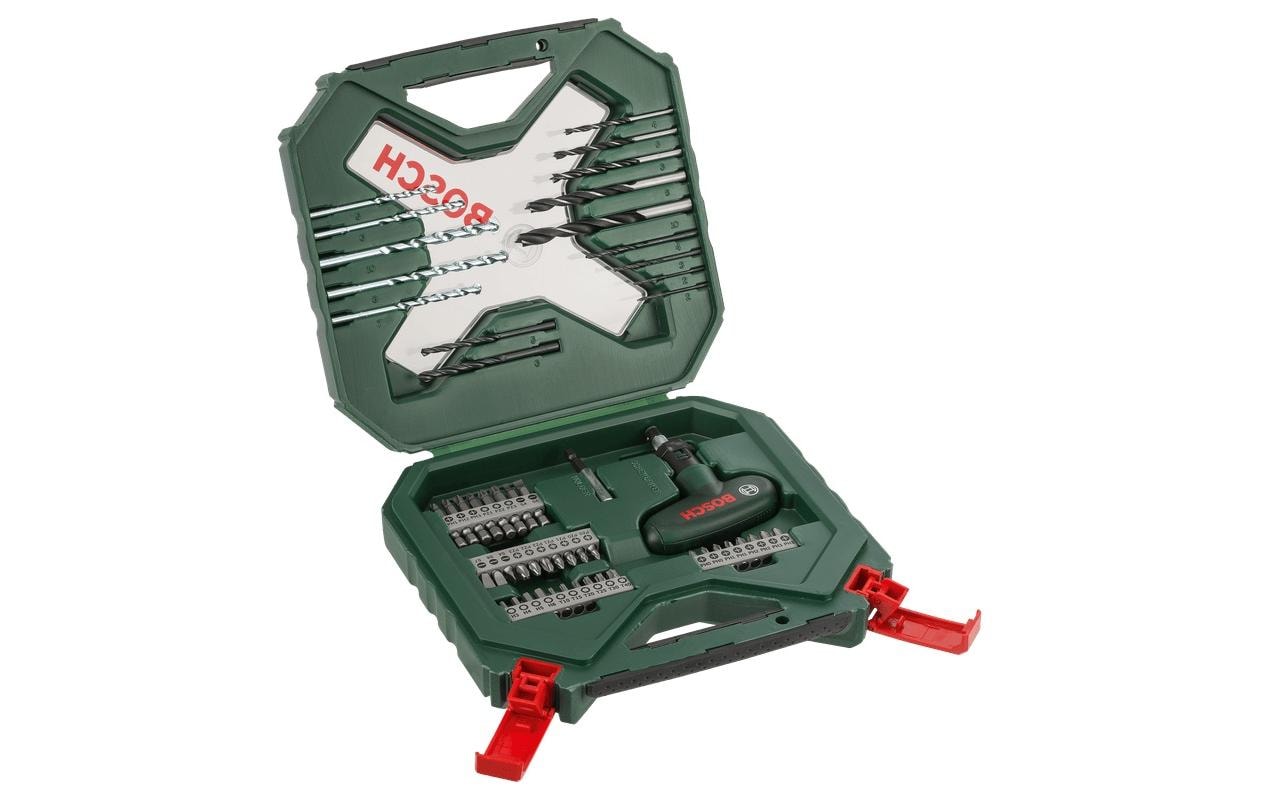Bosch Bit-Set, X-Line Classic, 259 mm × 63 mm × 243 mm, 54 Stk.