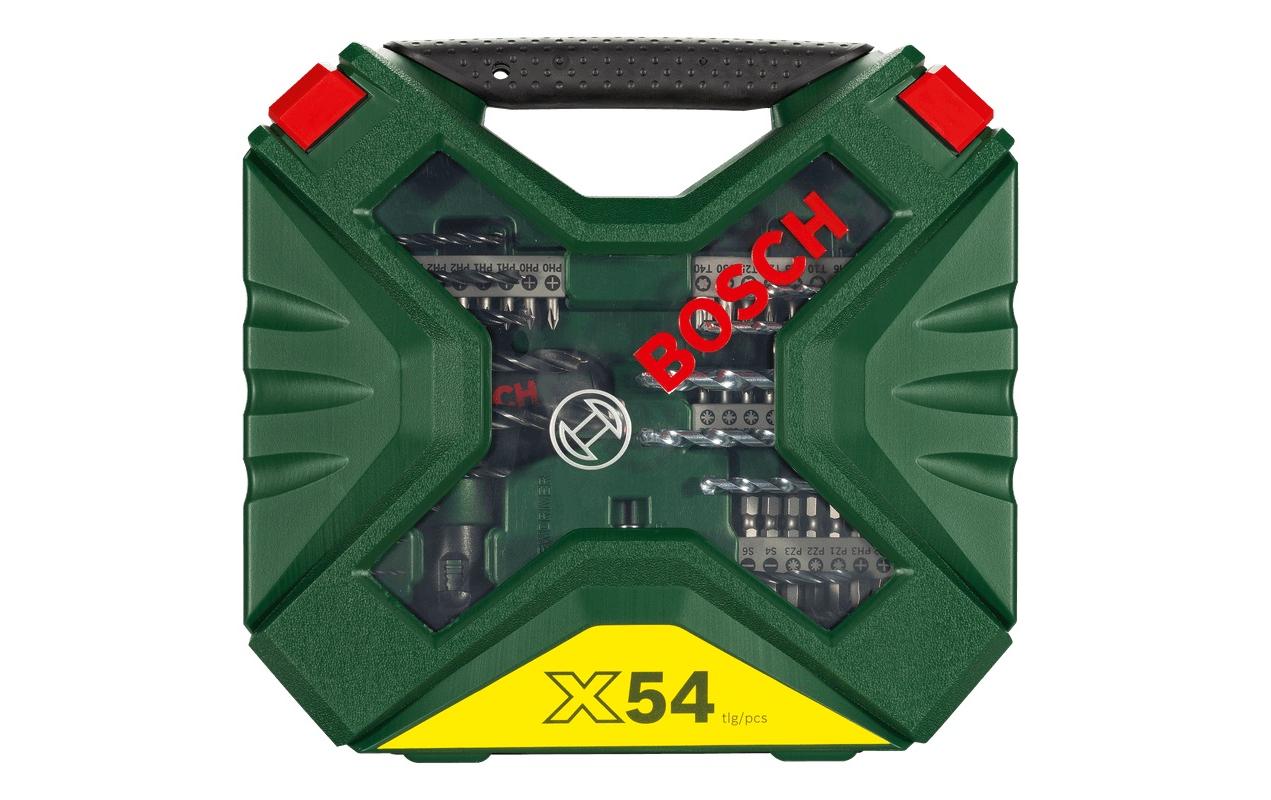 Bosch Bit-Set, X-Line Classic, 259 mm × 63 mm × 243 mm, 54 Stk.