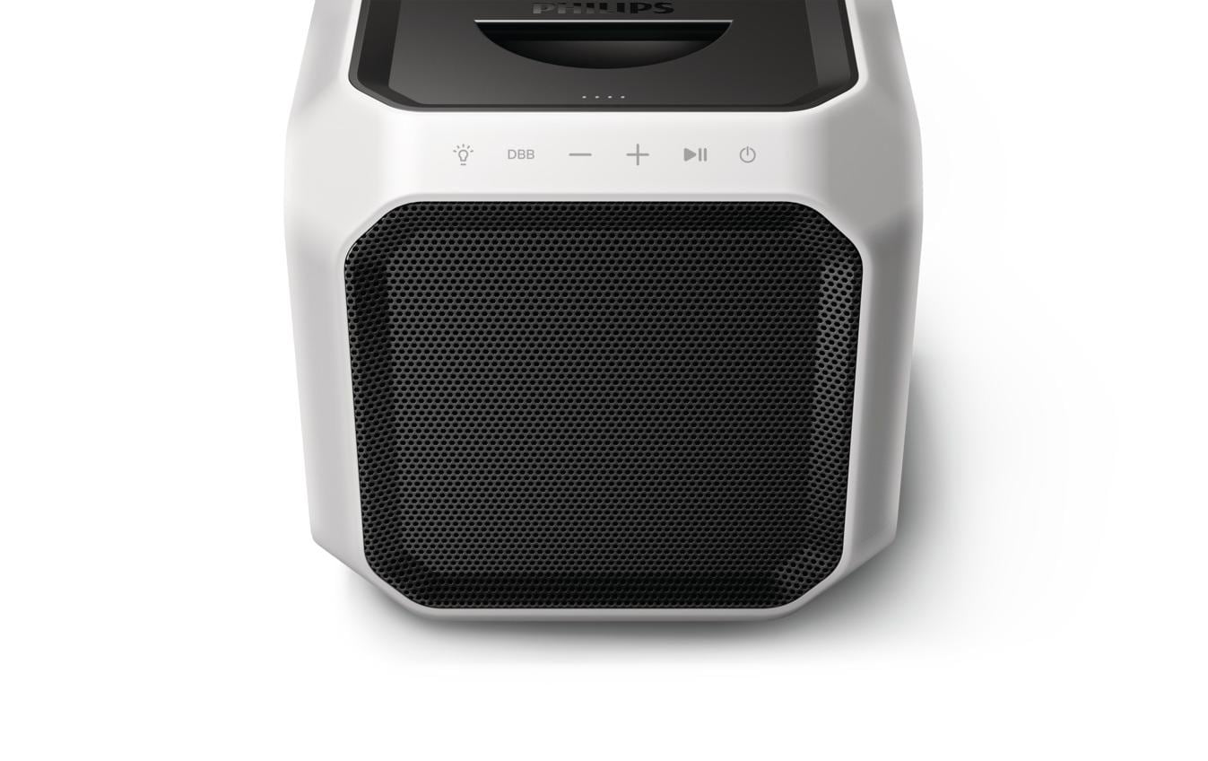 Philips 7000 Serie TAX7207/10 – Party-Lautsprecher – 80 W, 12 h Akku, LED, Bluetooth 5.0, Schwarz