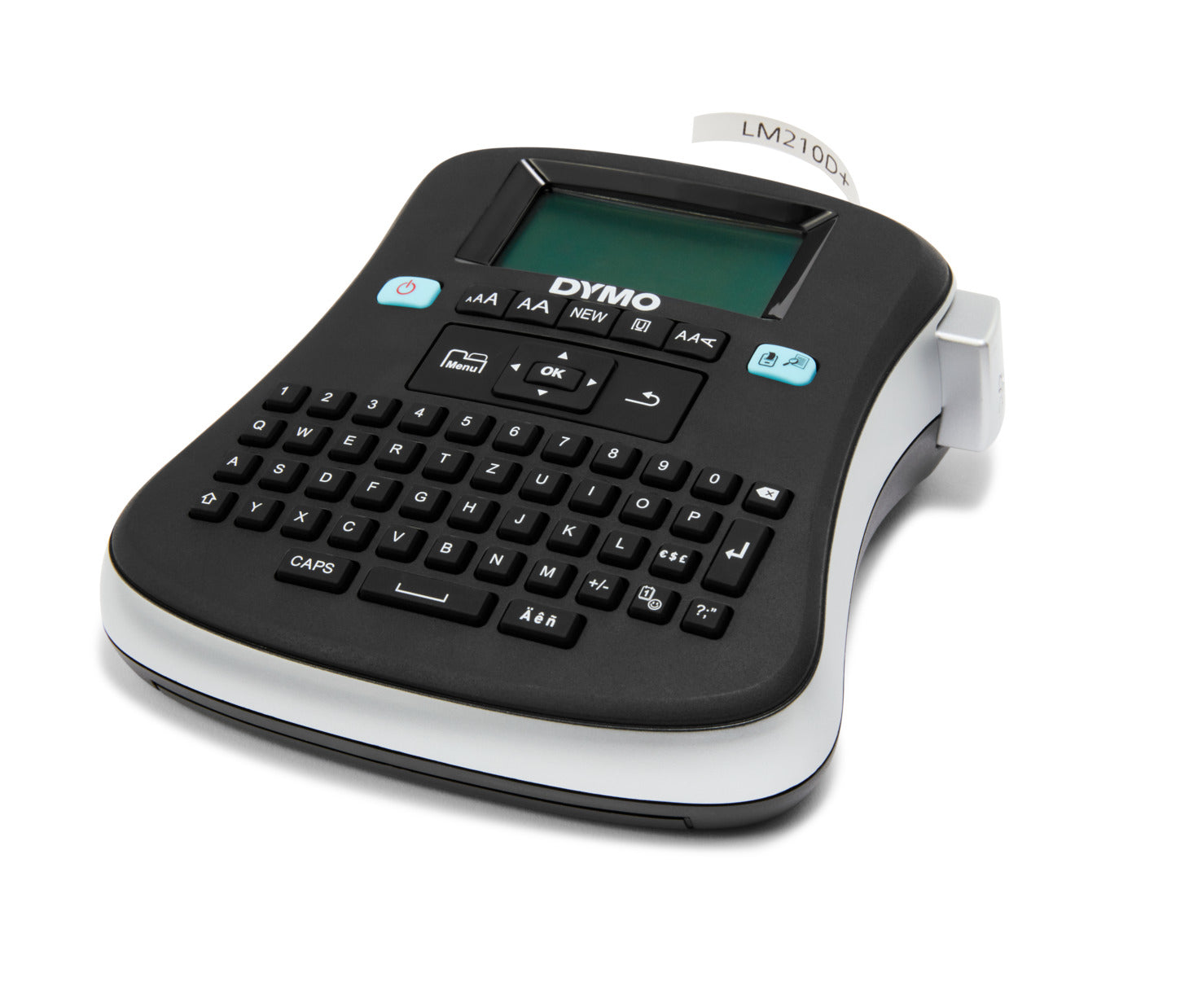 DYMO LabelManager 210D+ – Beschriftungsgerät, für Schriftbänder 6–12 mm, Grafikdisplay, Druckvorschau