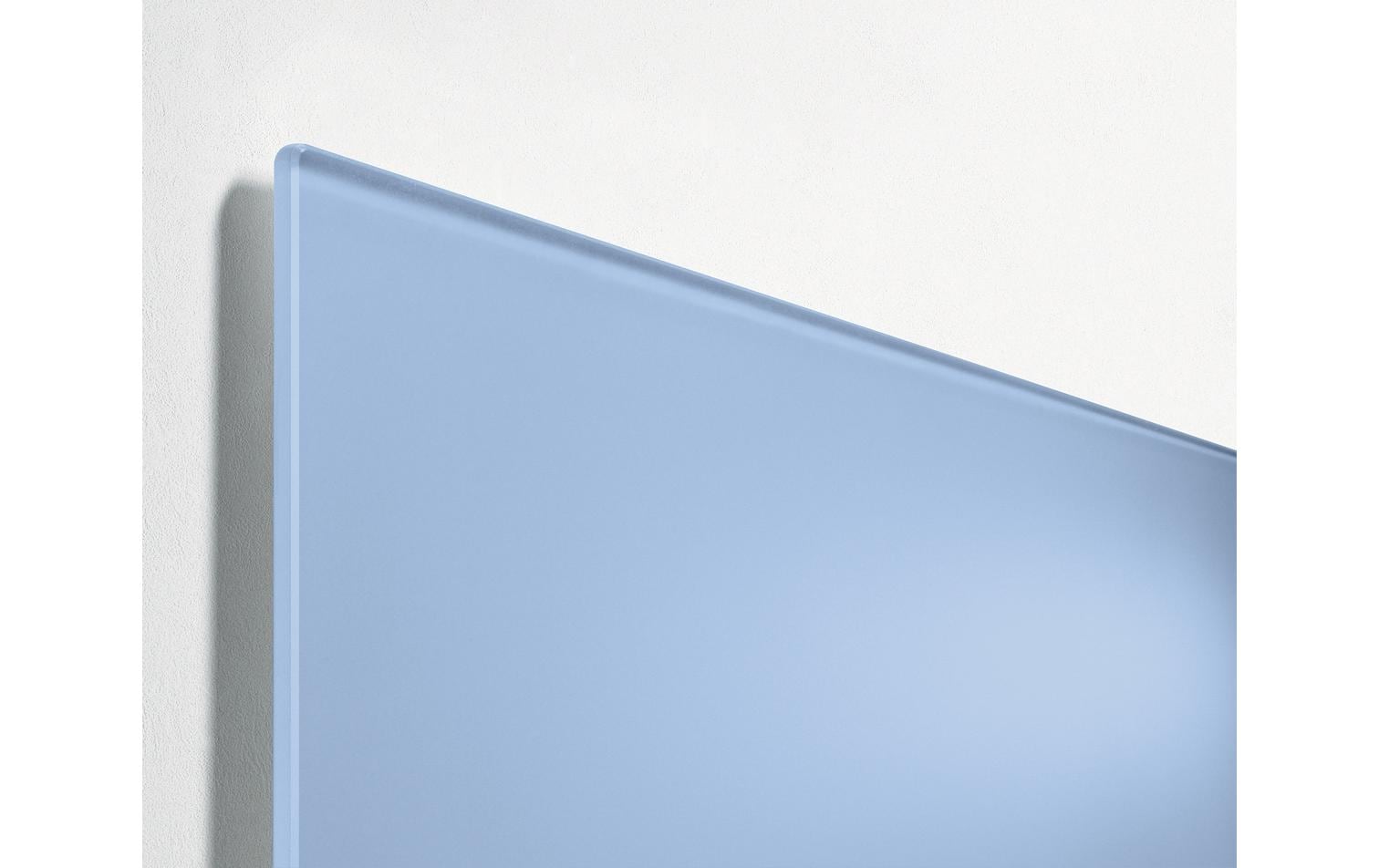 Sigel Whiteboard – 60 × 40 cm, Glas, magnetisch, Wandmontage, inkl. Montagesatz, Magnete