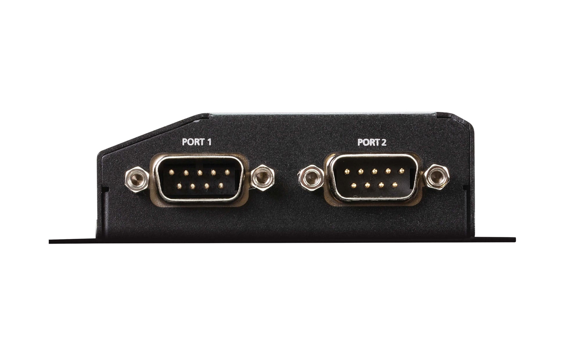 ATEN SN3002 – Ethernet Extender – 2×RS-232, 1×RJ45 10/100 Mbit/s, 9–48 V DC, Metall, Schwarz