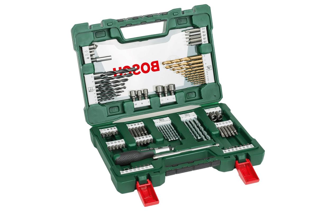 Bosch Bohrer- und Bit-Set, 320 mm × 60 mm × 225 mm, 91 Stk.