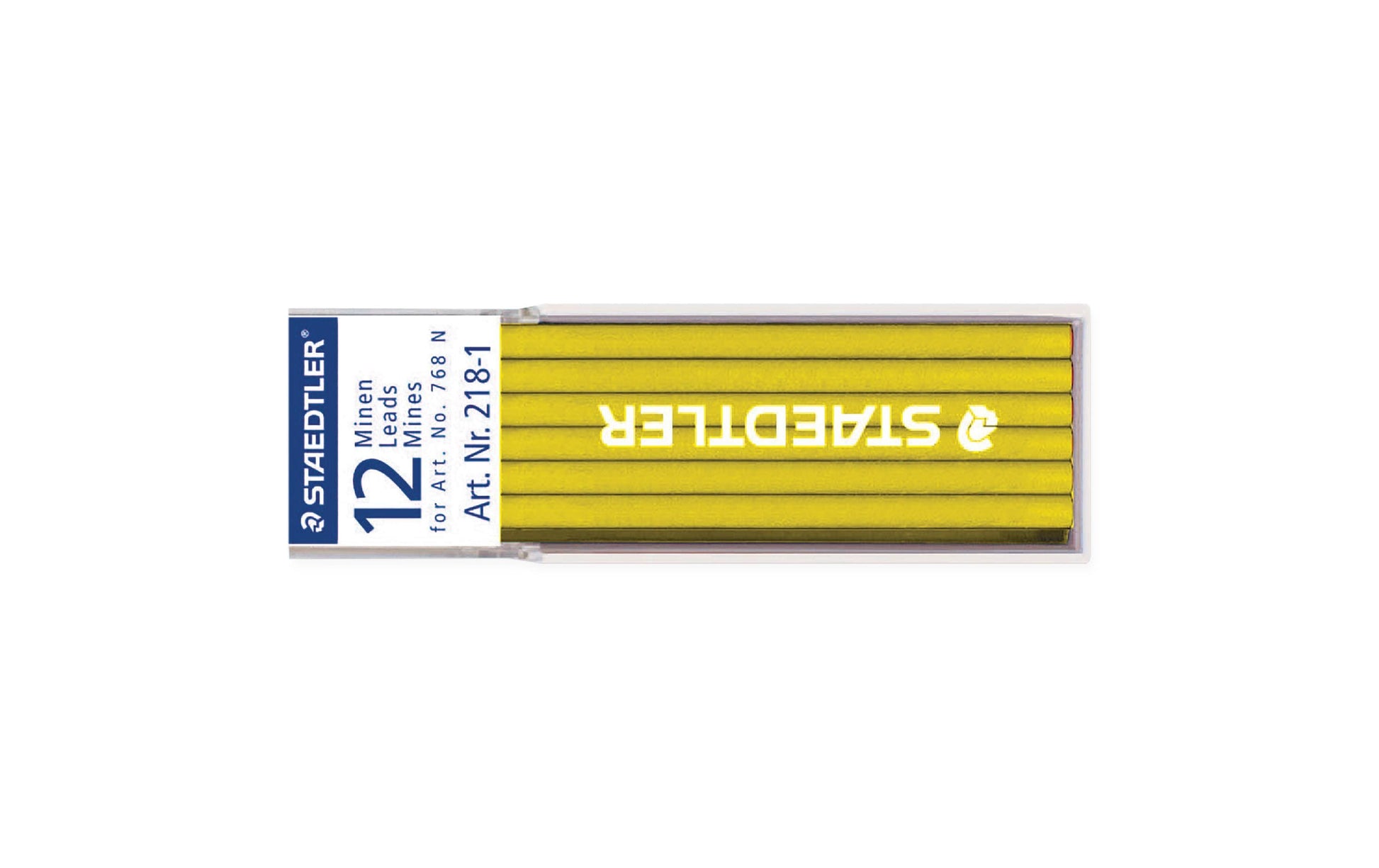 Staedtler Nachfüllung für Lumocolor Omnichrom 768 Marker – Gelb, 3 mm, 12 Stk.