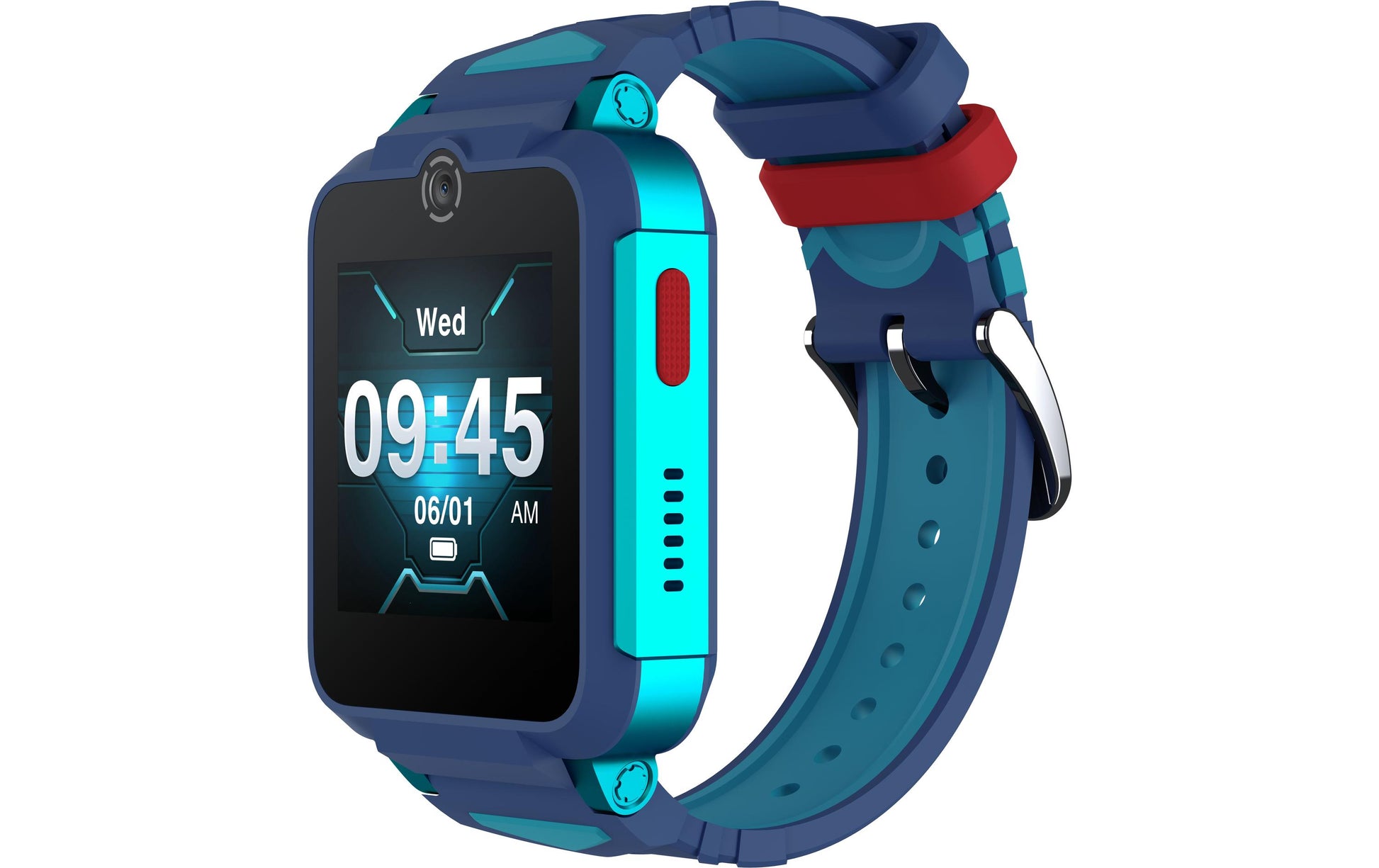 TCL MT42X Family Watch – Kinder-Smartwatch – 42 mm, LTE + GPS, 1,54" , Blau
