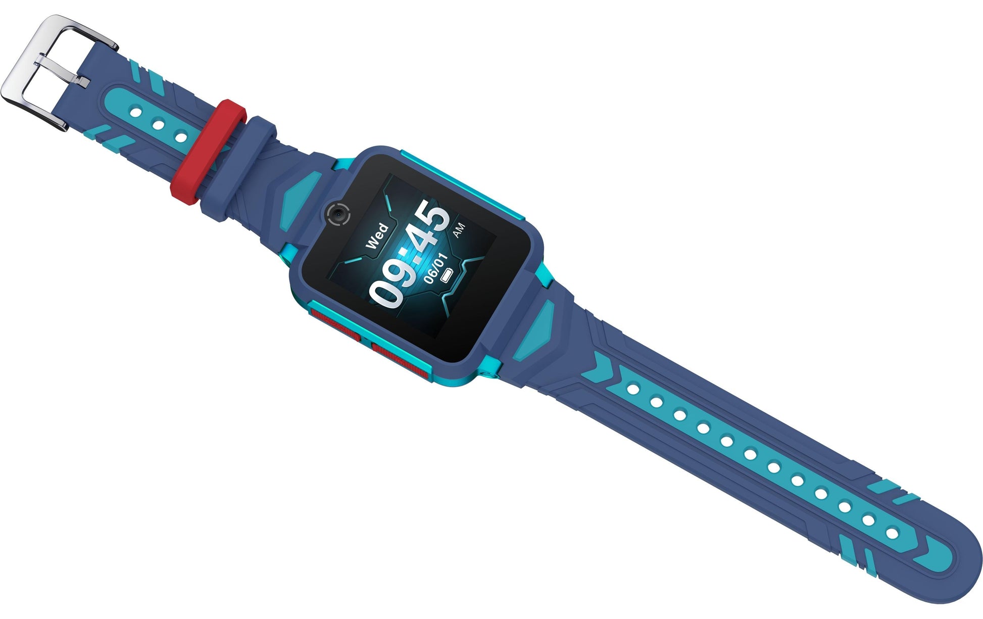 TCL MT42X Family Watch – Kinder-Smartwatch – 42 mm, LTE + GPS, 1,54" , Blau