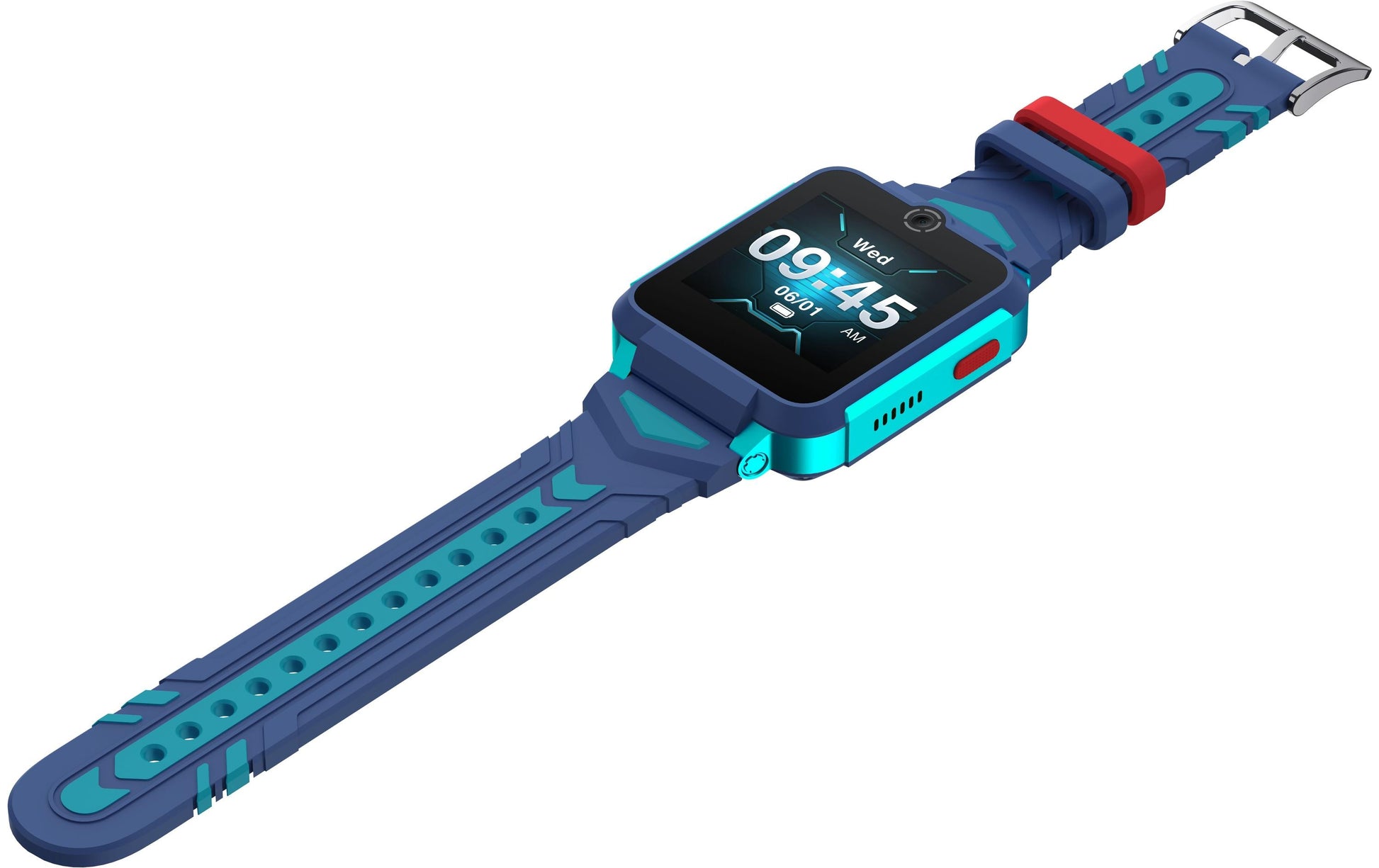 TCL MT42X Family Watch – Kinder-Smartwatch – 42 mm, LTE + GPS, 1,54" , Blau