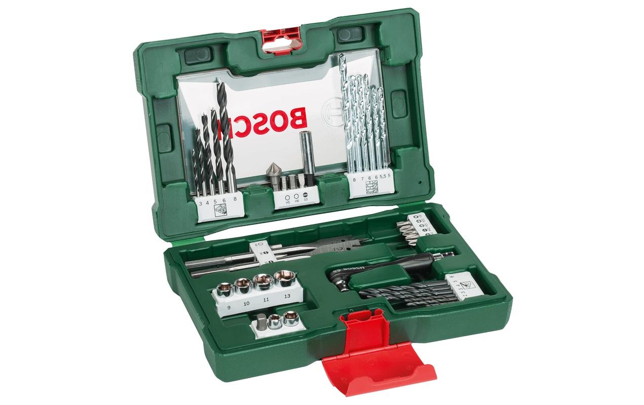 Bosch V-Line Bohr- & Bit-Set 41-tlg. – Pozidriv – mit Tragetasche