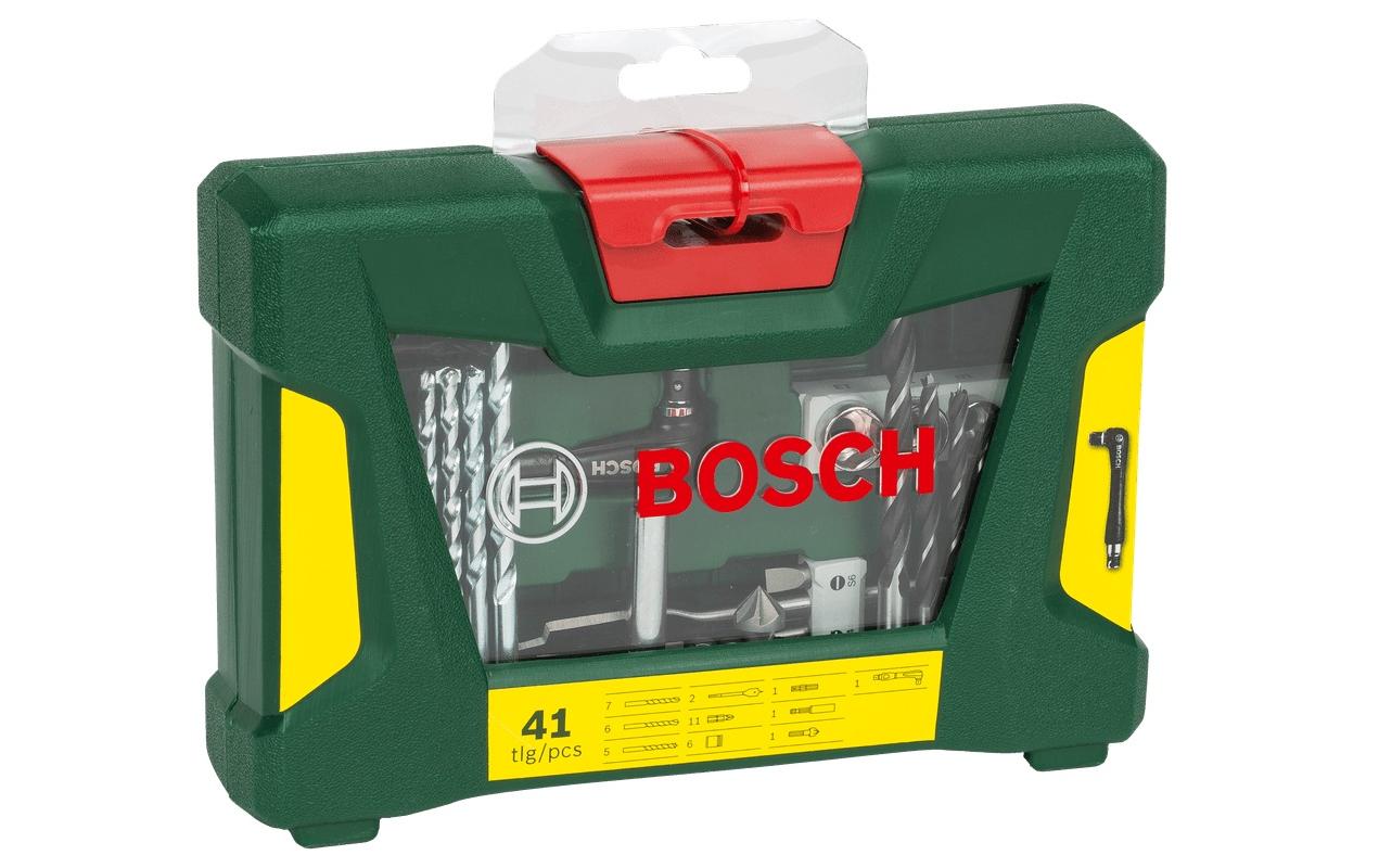 Bosch V-Line Bohr- & Bit-Set 41-tlg. – Pozidriv – mit Tragetasche