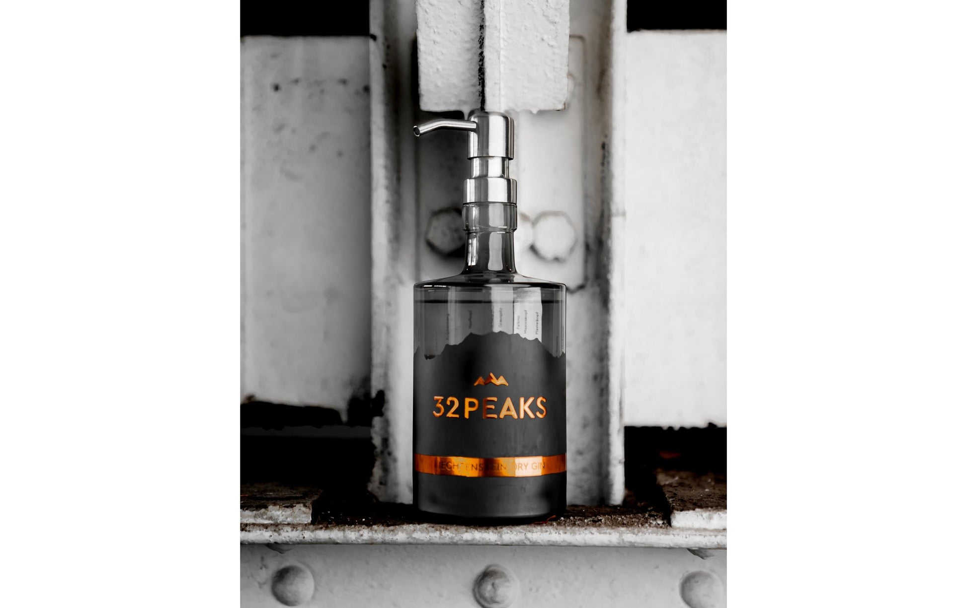 Pumphead Seifenspender – Tisch – Edelstahl, Silber
