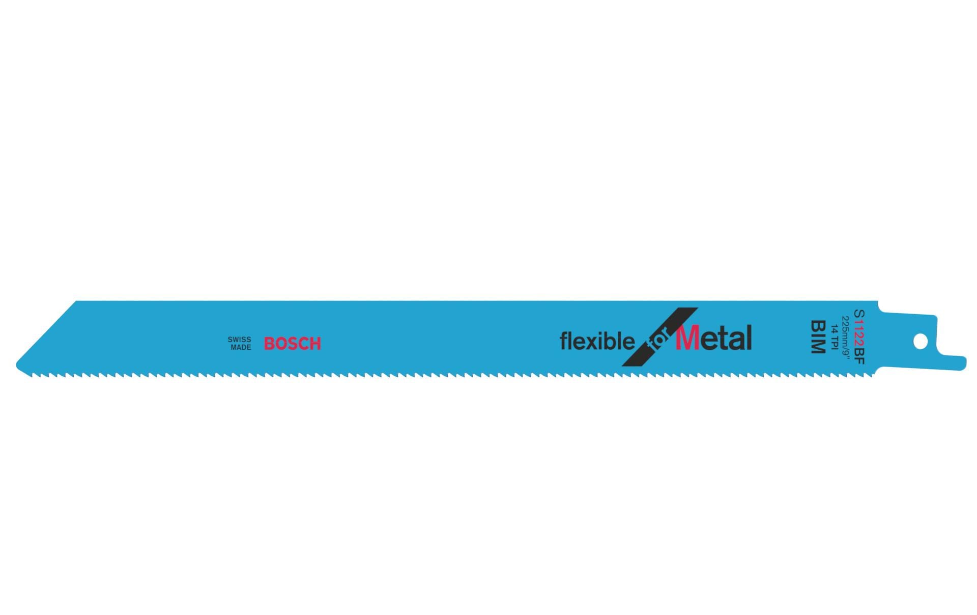 Bosch Professional – Säbelsägeblatt, S 1122 BF, 1,8 mm, 100 Stk.