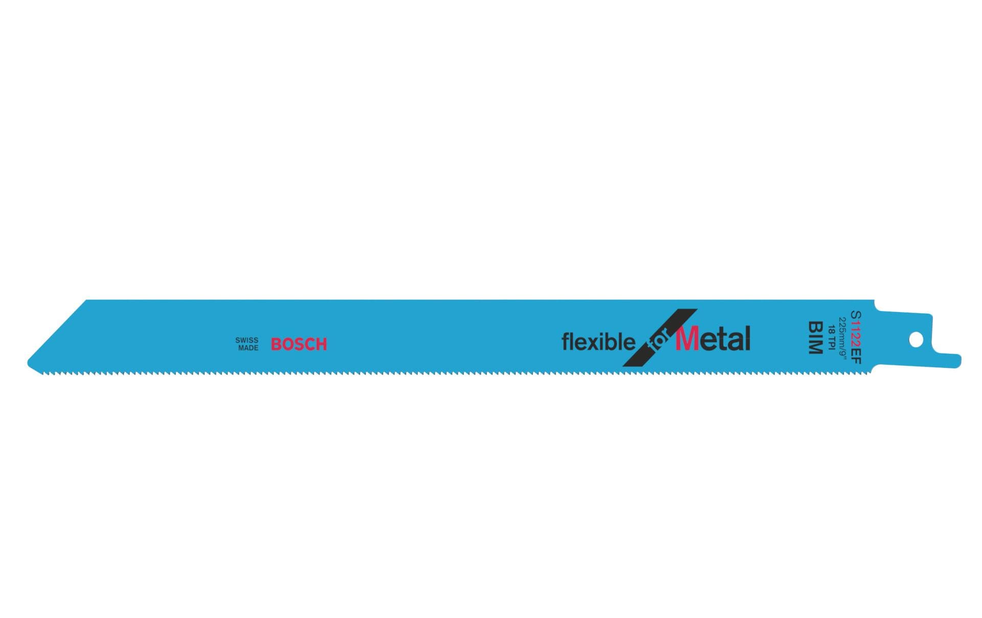 Bosch Professionelles Säbelsägeblatt 175 mm Bi-Metall – 25 Stk – für Metall