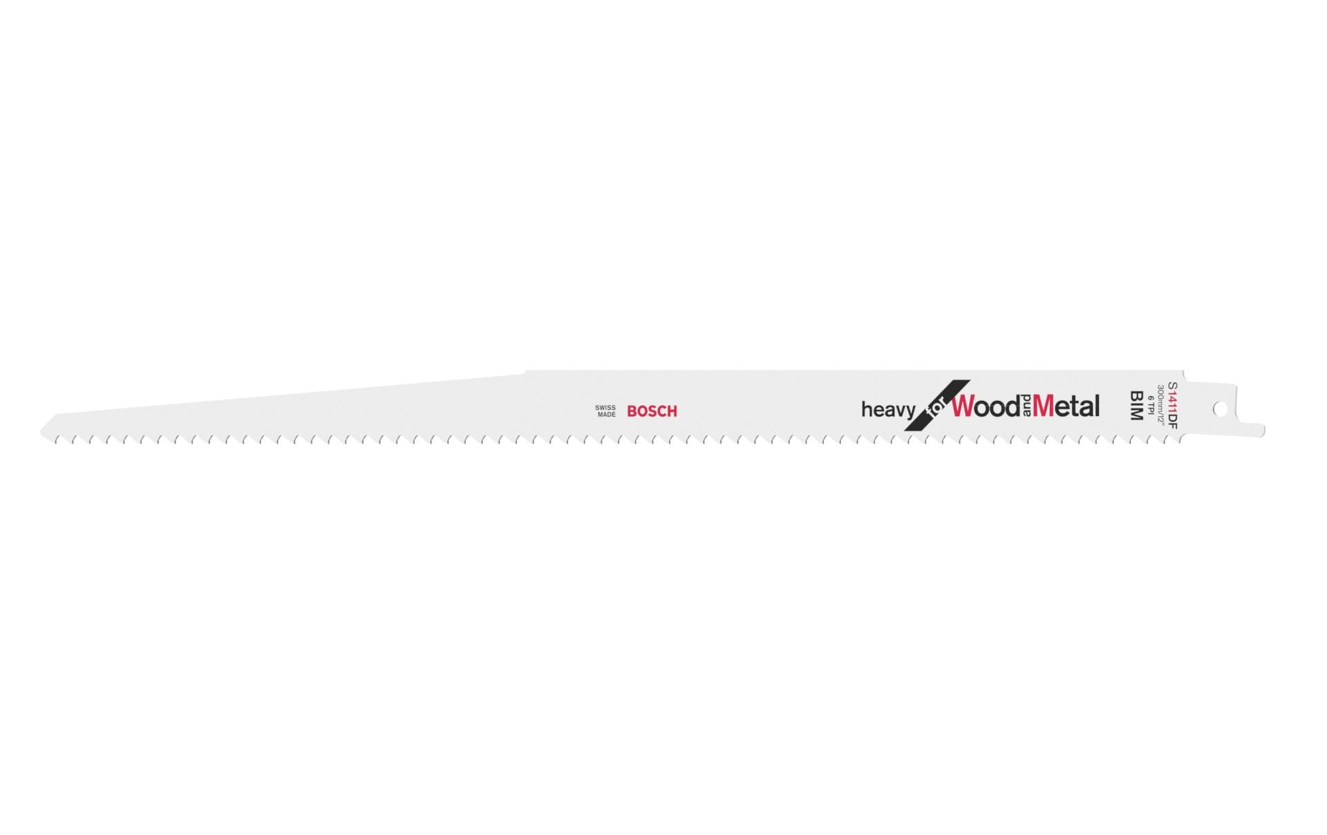 Bosch Professional S 1411 DF Säbelsägeblatt – für Metall – 5 Stk