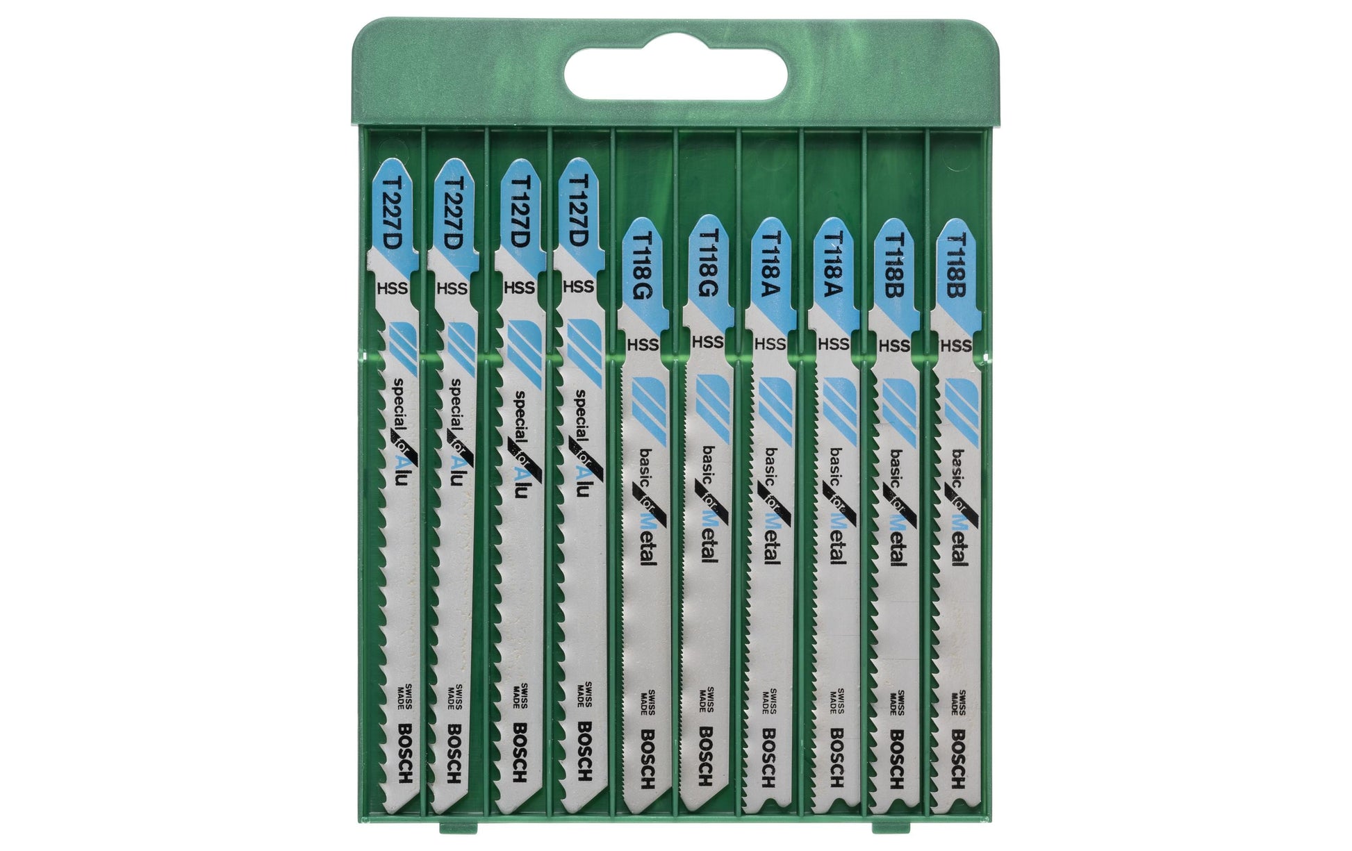 Bosch Stichsägeblatt-Set, T-Schaft, 10 Stk.