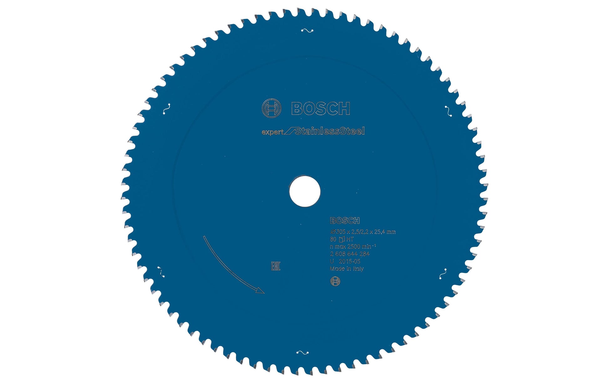 Bosch Professional – Kreissägeblatt, Expert Stainless Steel, 2608644284, 305 mm × 25,4 mm × 2,5 mm
