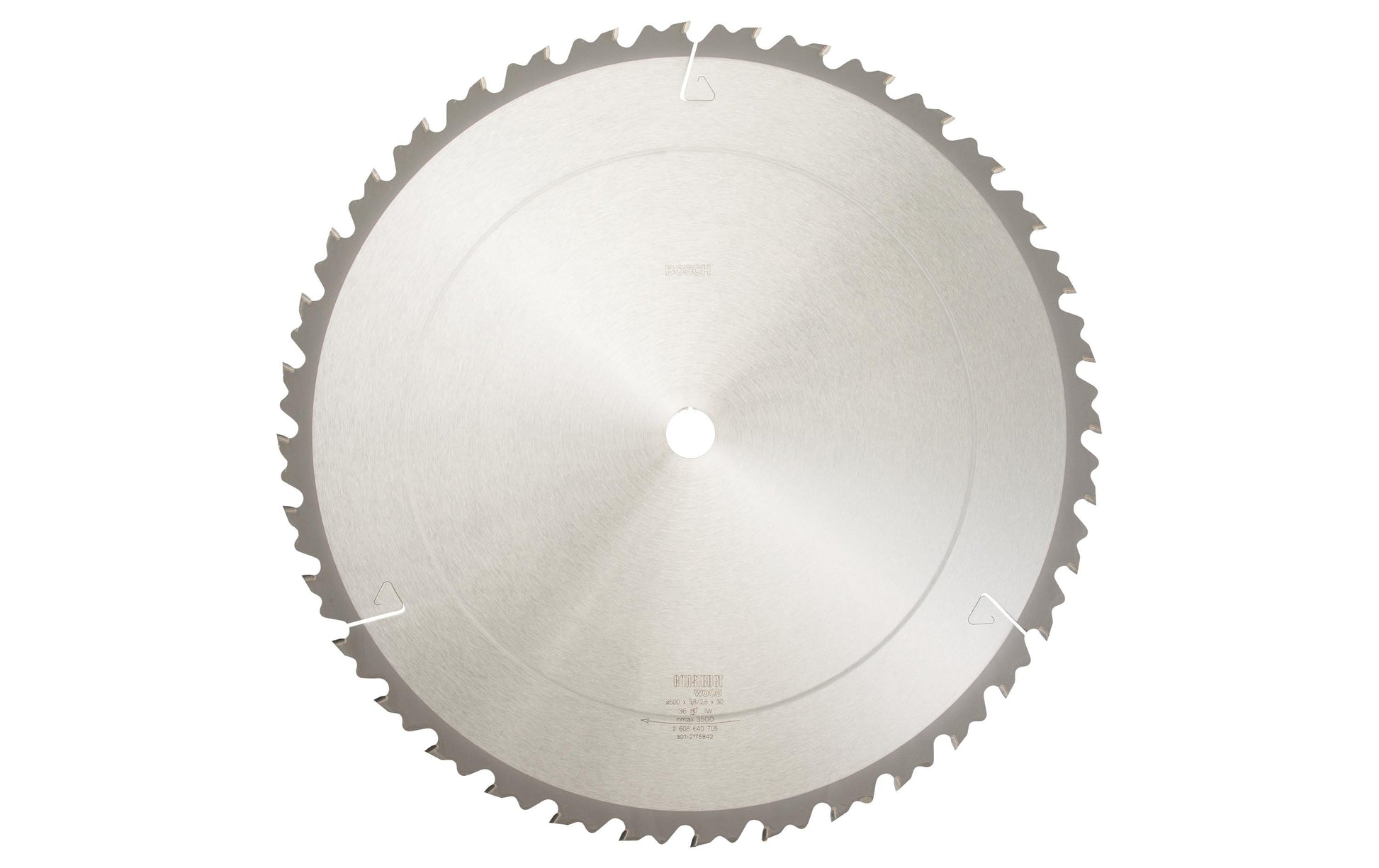 Bosch Professional – Kreissägeblatt, 36 Zähne, 500 mm × 30 mm × 2,8 mm