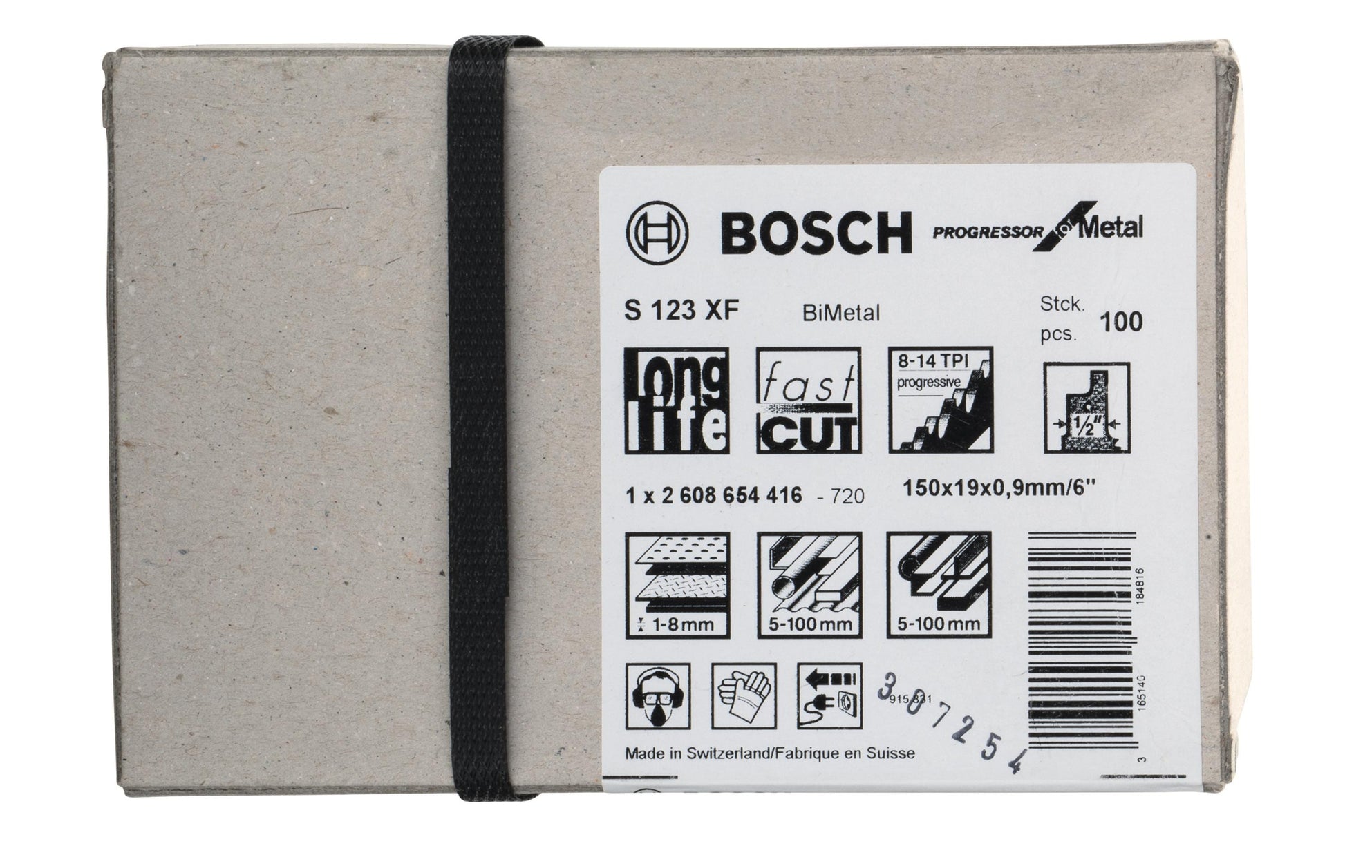 Bosch Professional – Säbelsägeblatt, S 123 XF, 100 mm, 5 Stk.